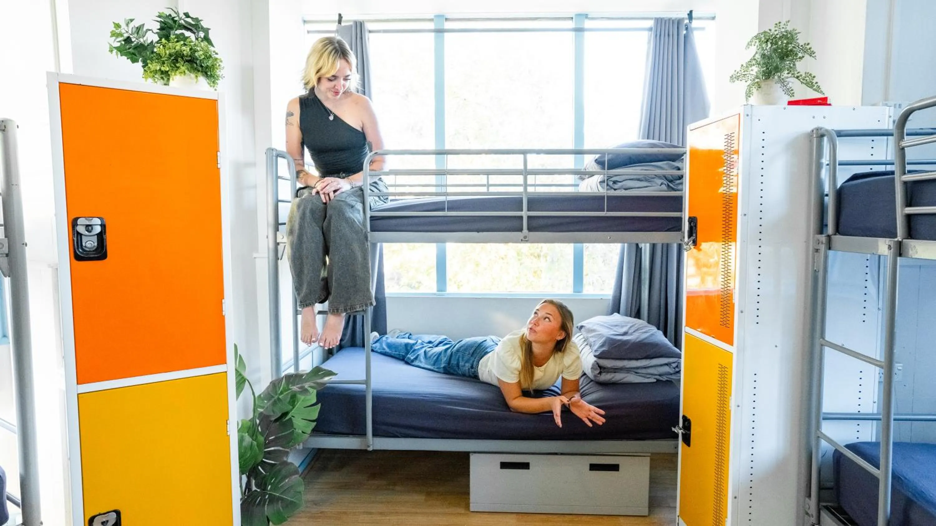 Bed in Mad Monkey Bayswater