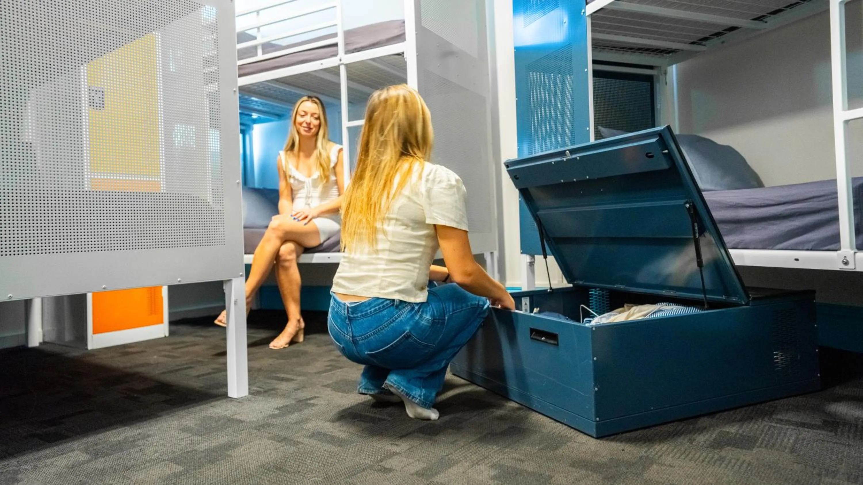 Bed in Mad Monkey Bayswater