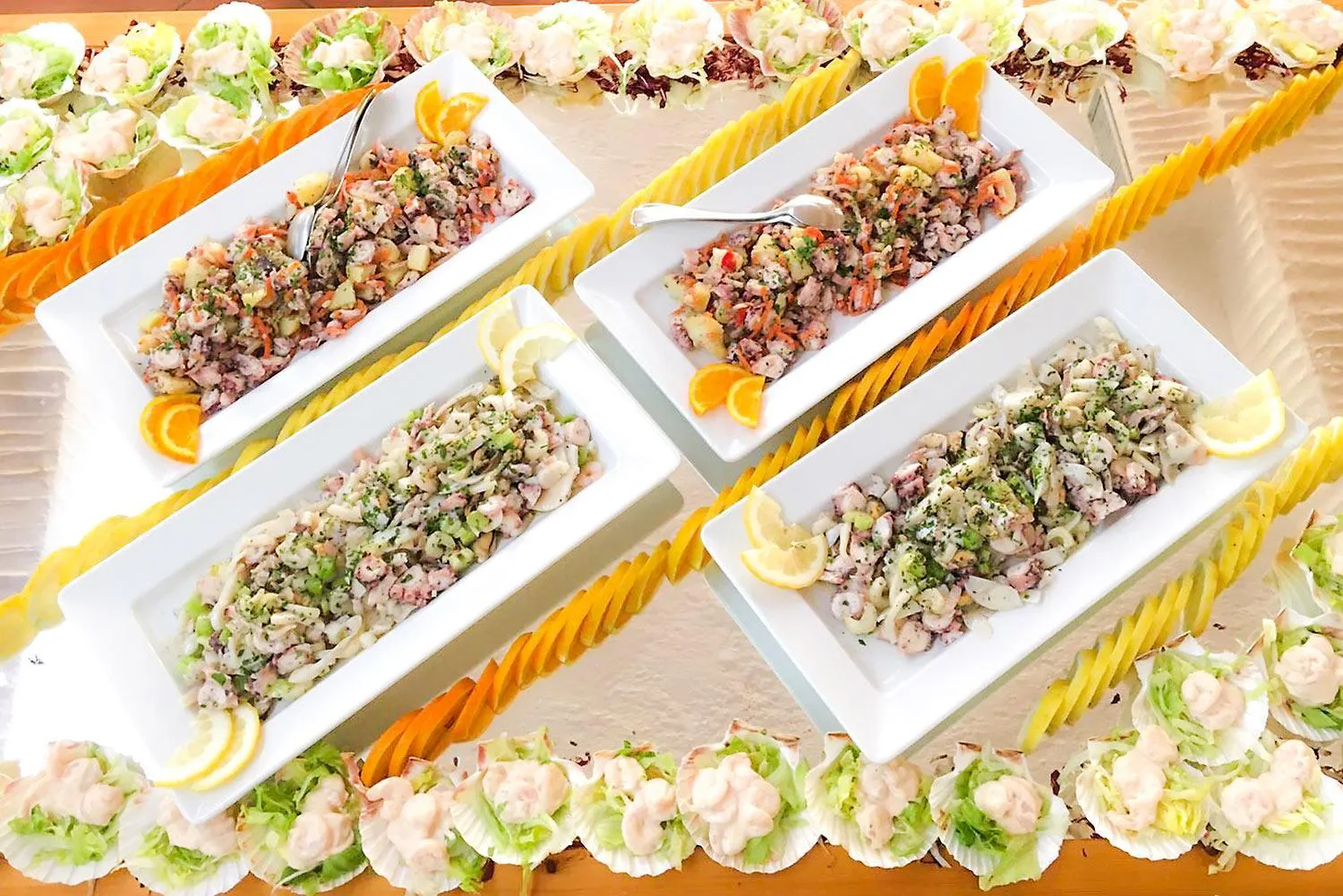 Food in Club Hotel Cormorano