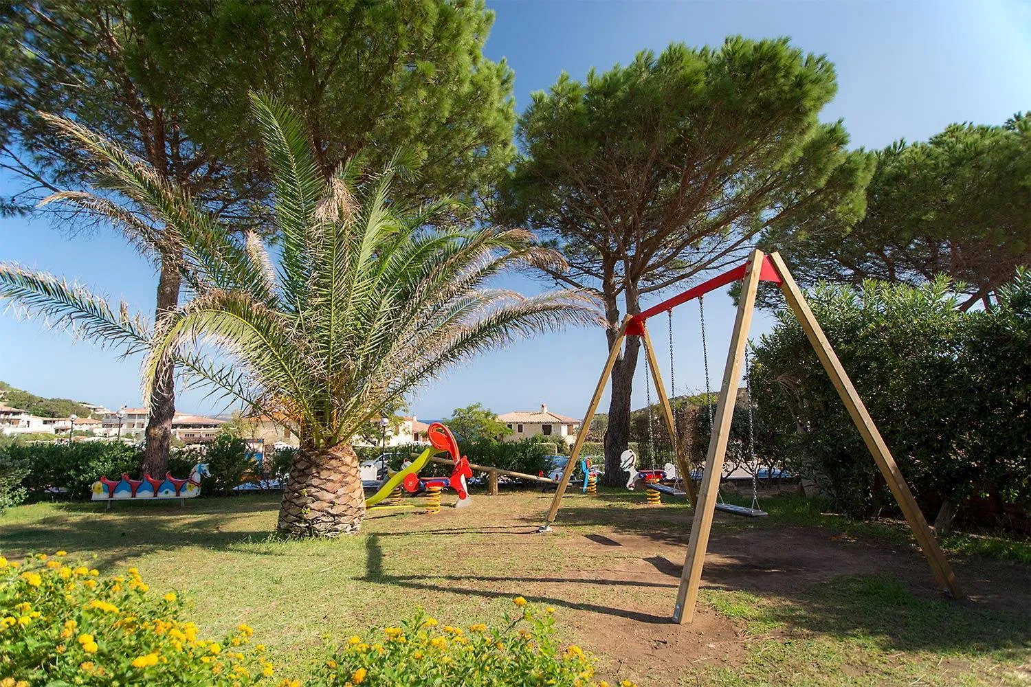Children play ground in Club Hotel Cormorano