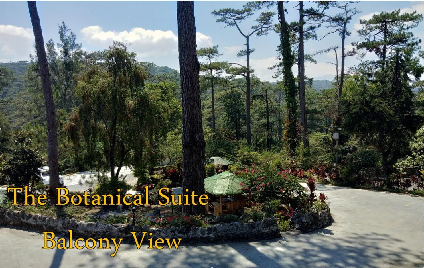 Balcony/Terrace in Log Cabin Hotel - Baguio