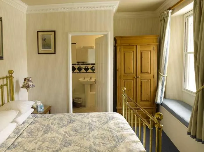 Bed in The Inn at Fossebridge