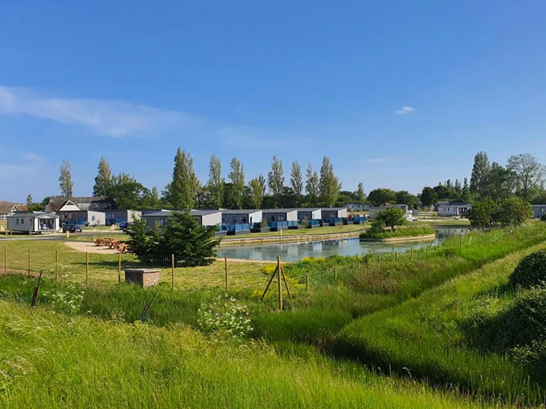 Lake view in Mill Rythe Coastal Village