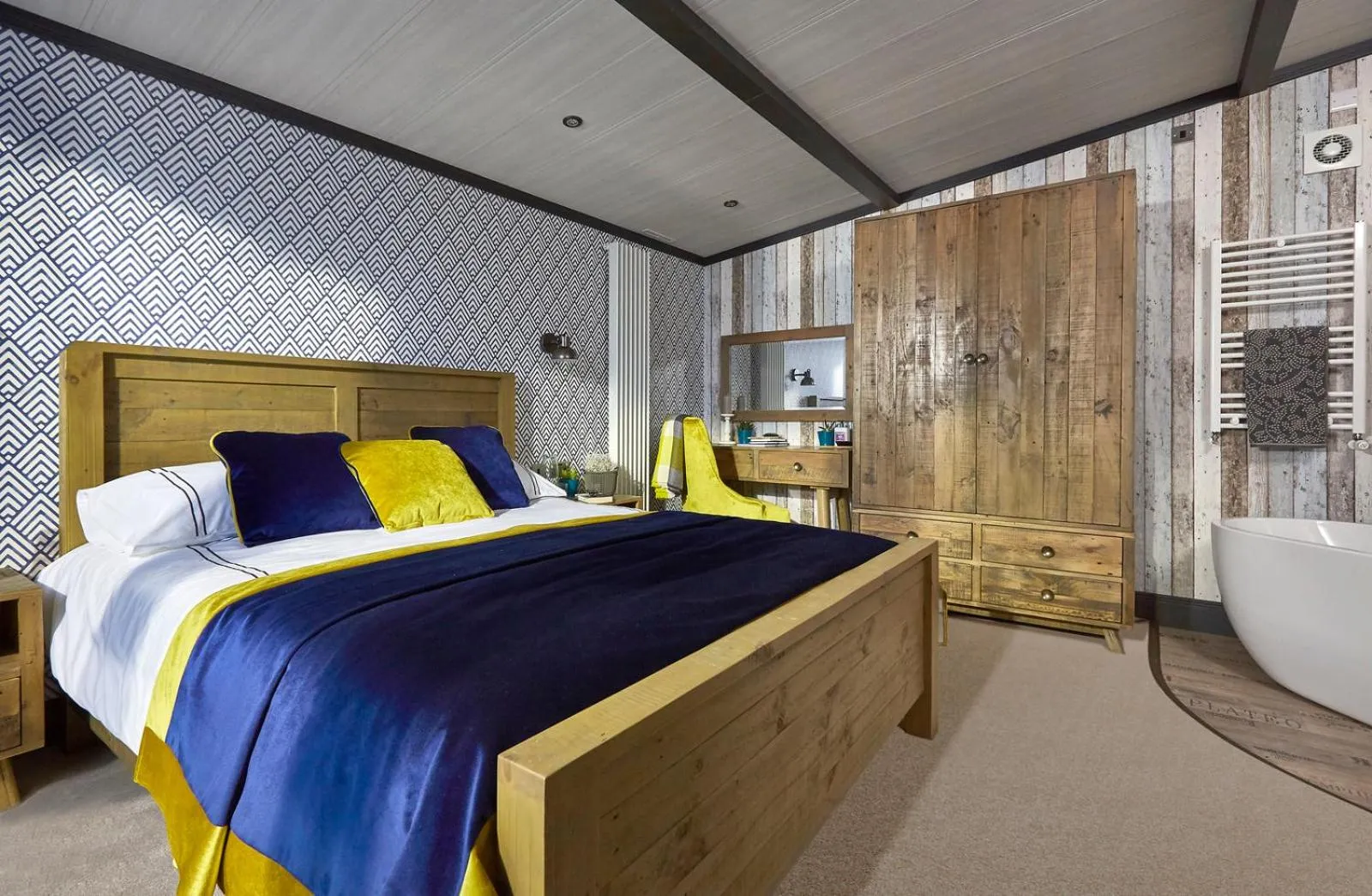 Bedroom, Bed in Mill Rythe Coastal Village