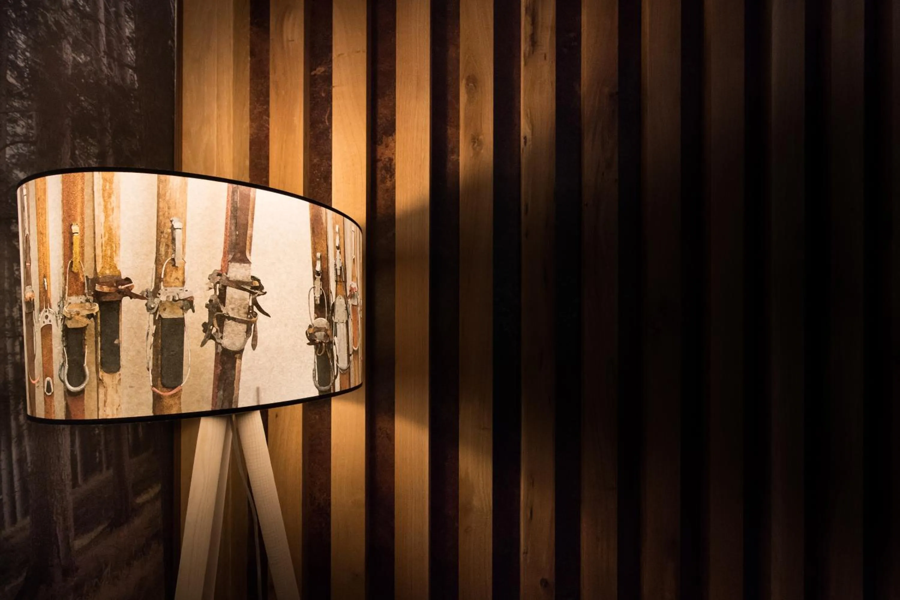 Decorative detail in Hotel Patrizia Dolomites Glamour