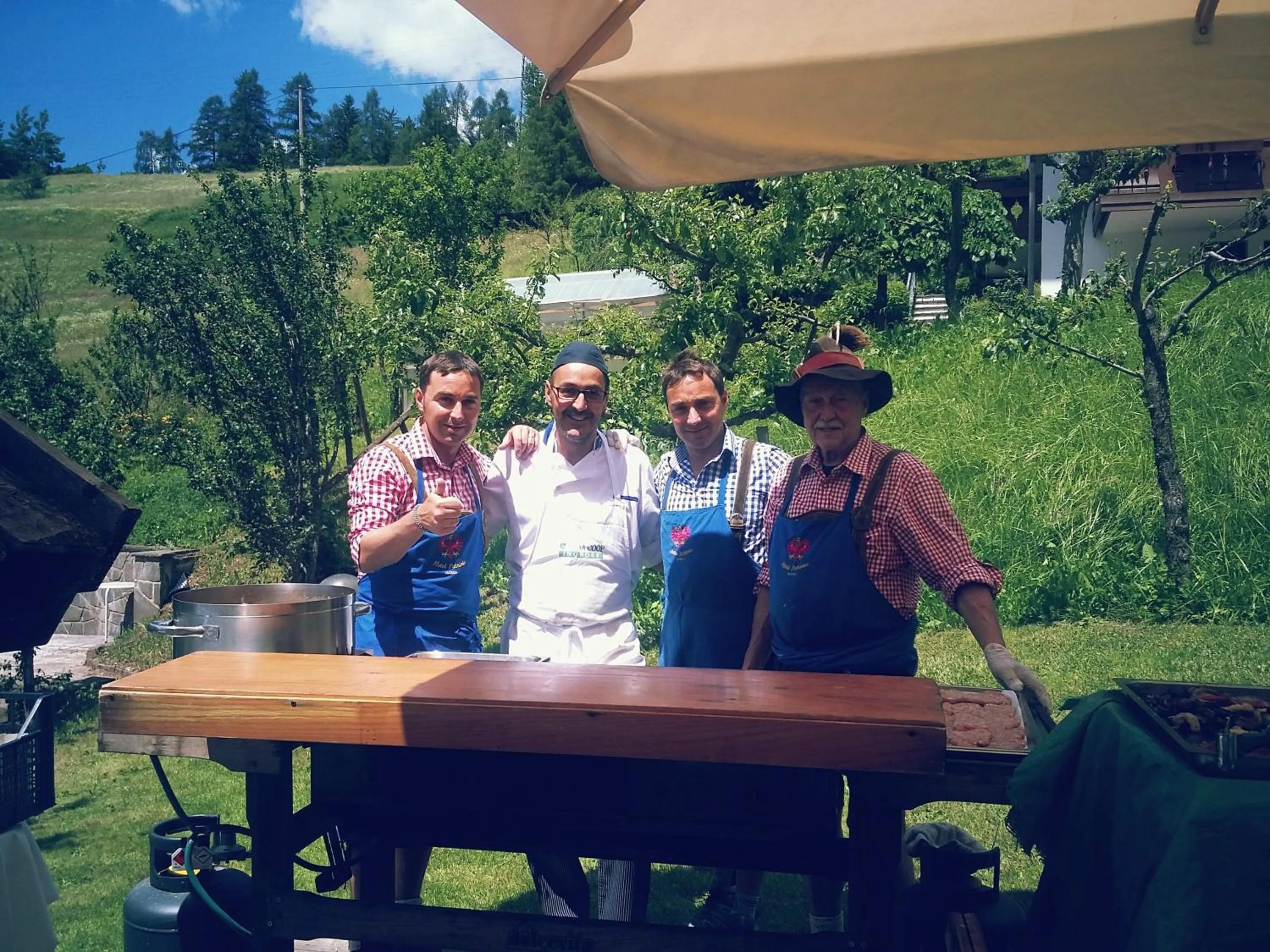 Lunch in Hotel Patrizia Dolomites Glamour