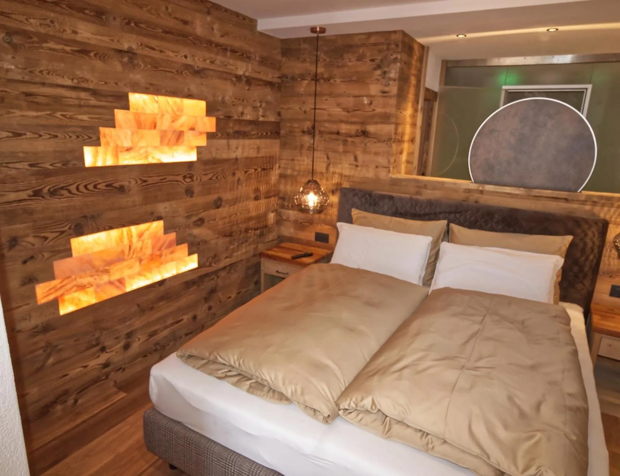 Bedroom, Bed in Hotel Patrizia Dolomites Glamour