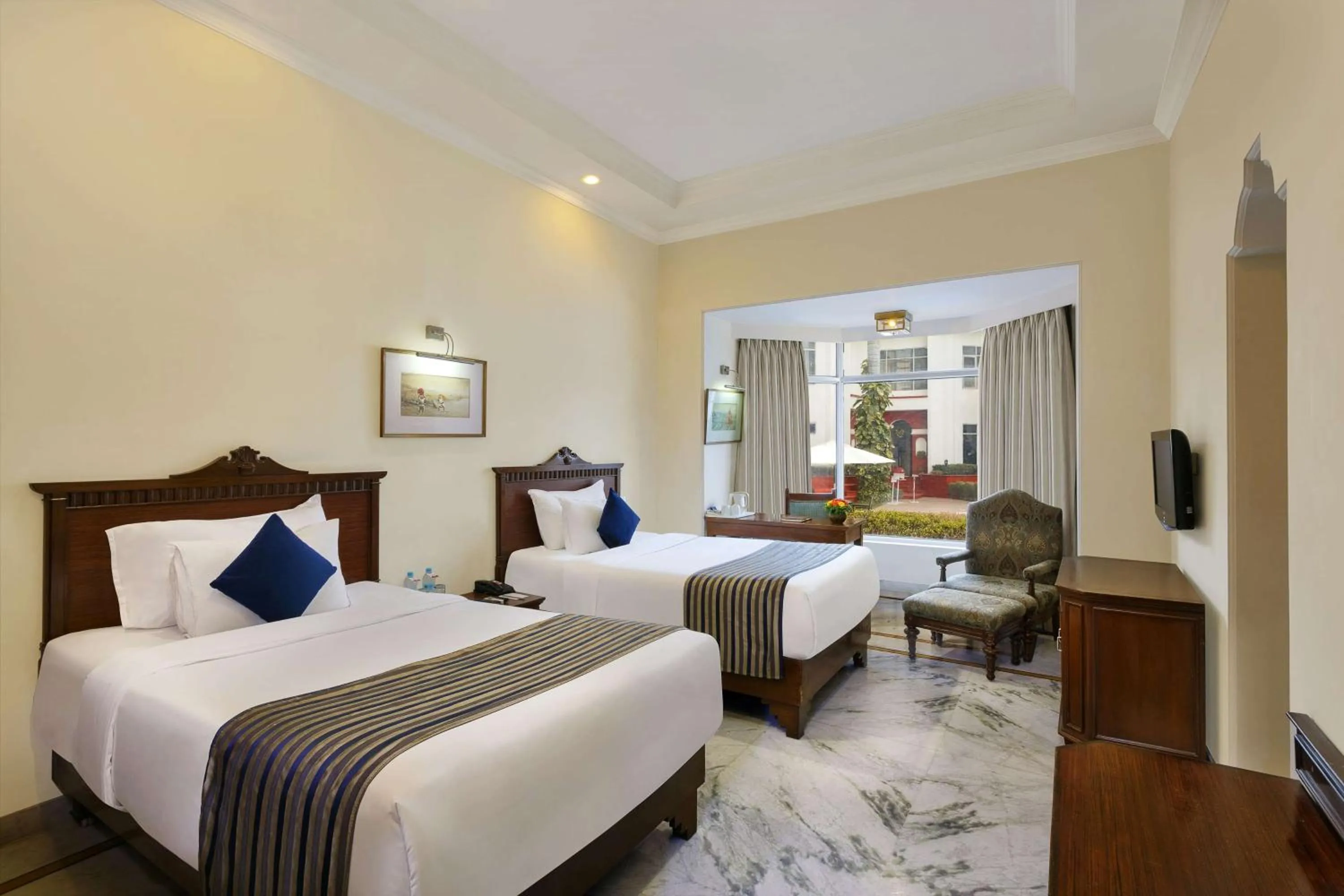 Photo of the whole room, Bed in Ramada Khajuraho