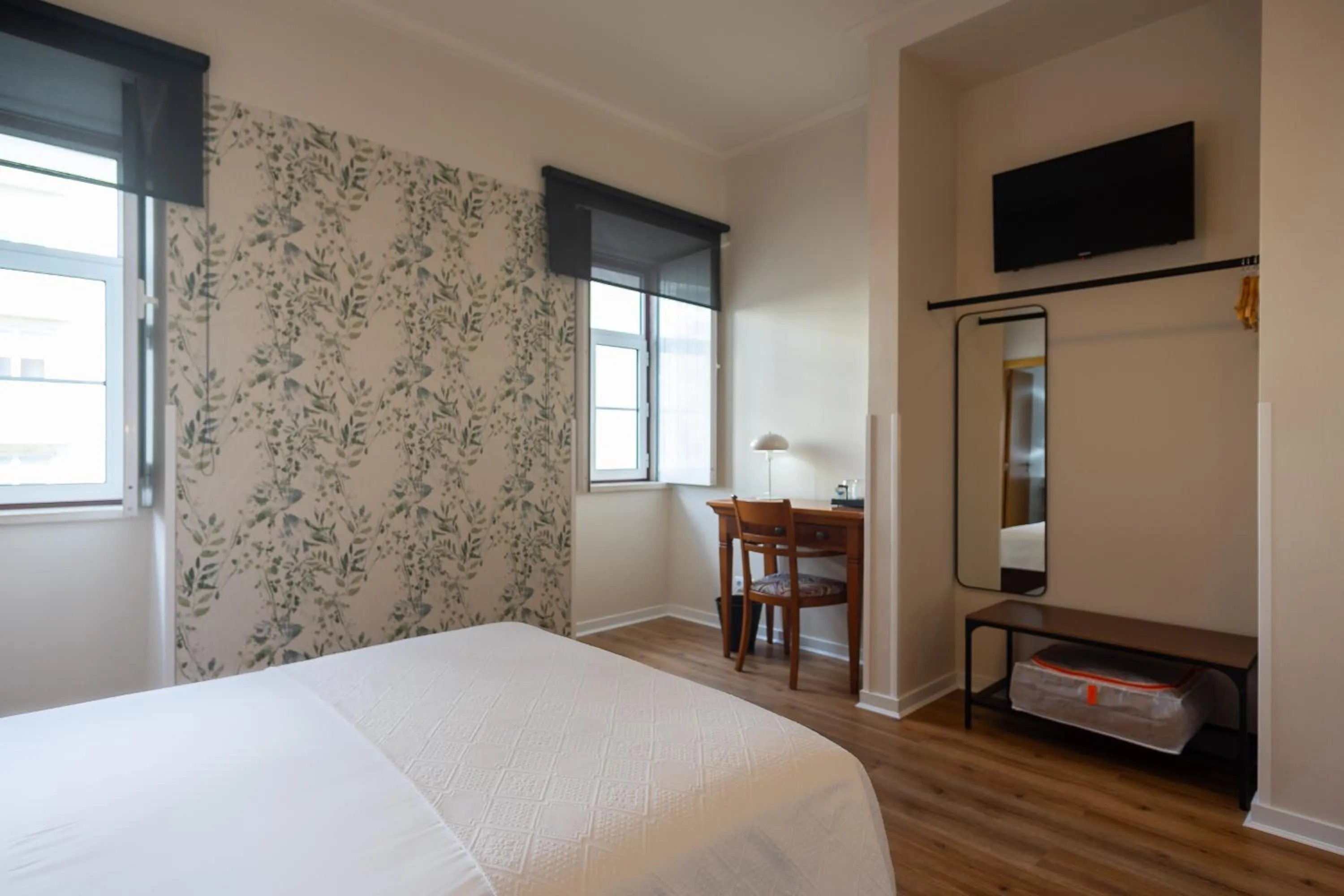 Bed in Hotel Vitória