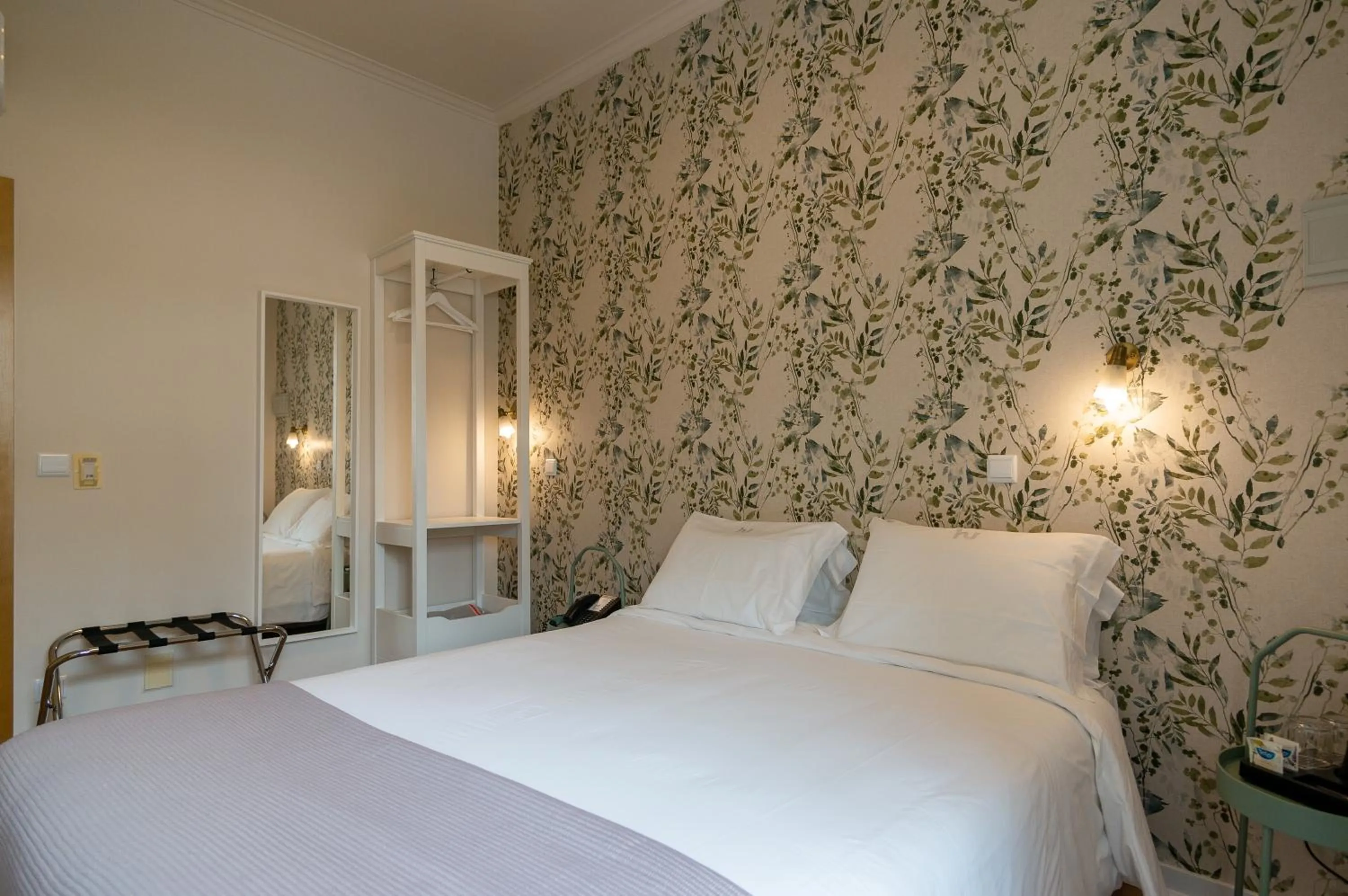 Bed in Hotel Vitória