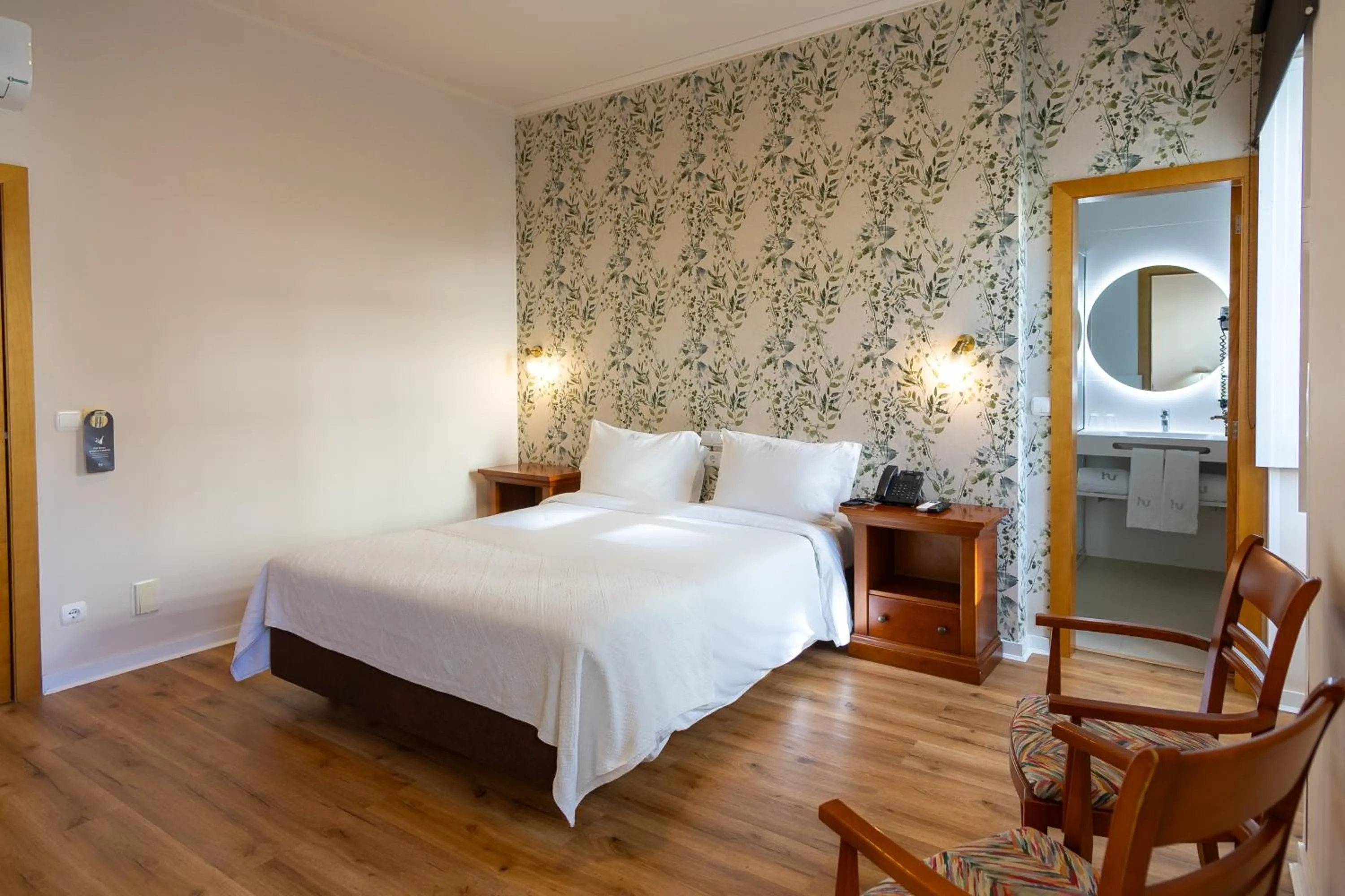 Bed in Hotel Vitória