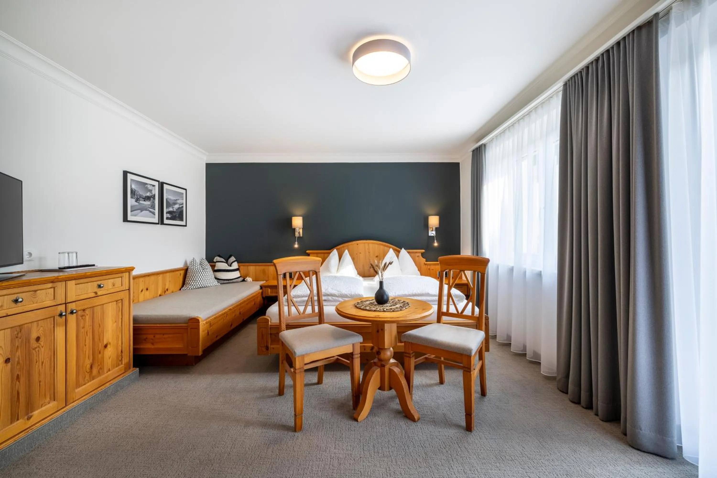 Bedroom in Aparthotel Jägerheim