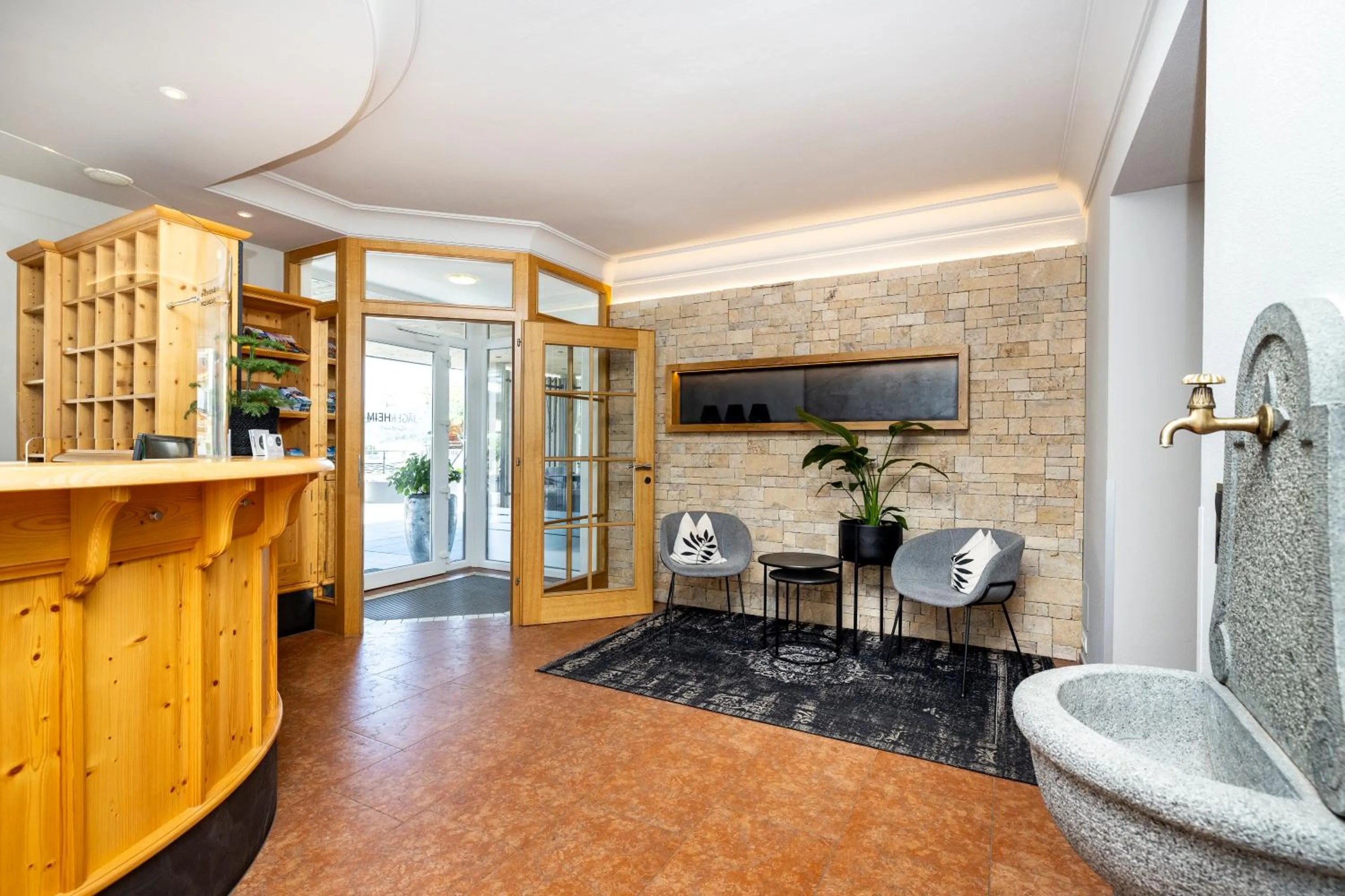 Lobby or reception in Aparthotel Jägerheim