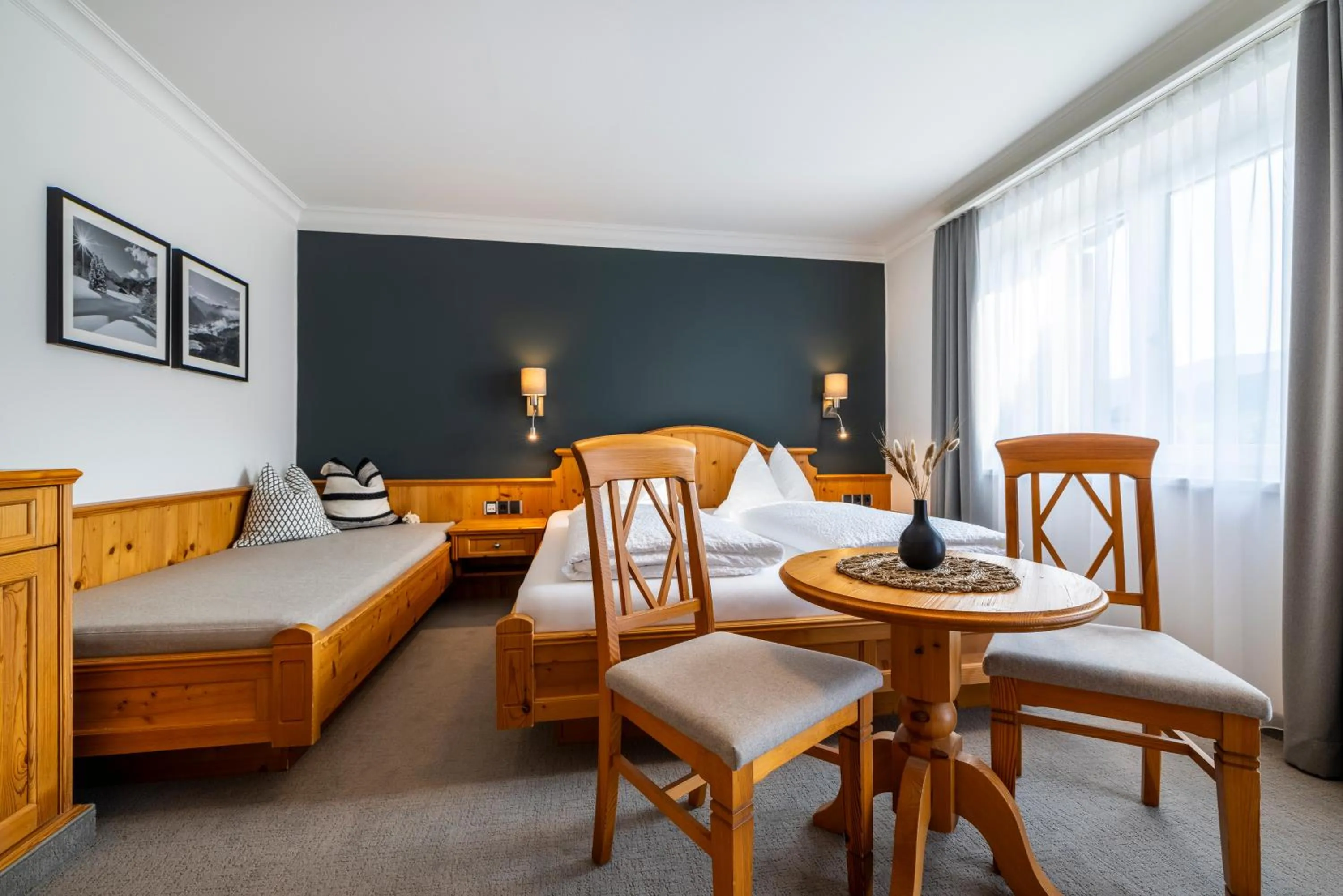 Bedroom in Aparthotel Jägerheim