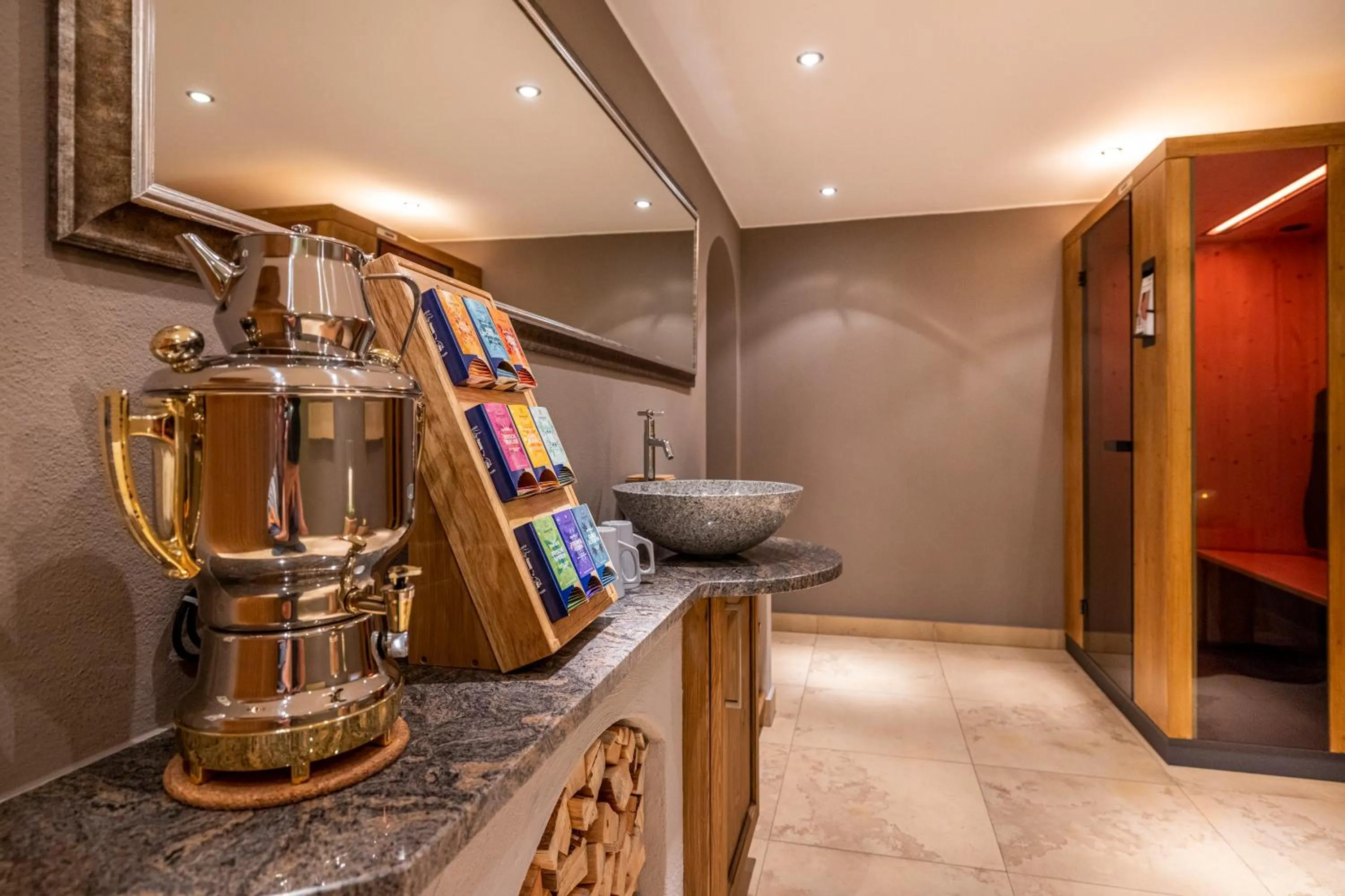 Sauna in Aparthotel Jägerheim