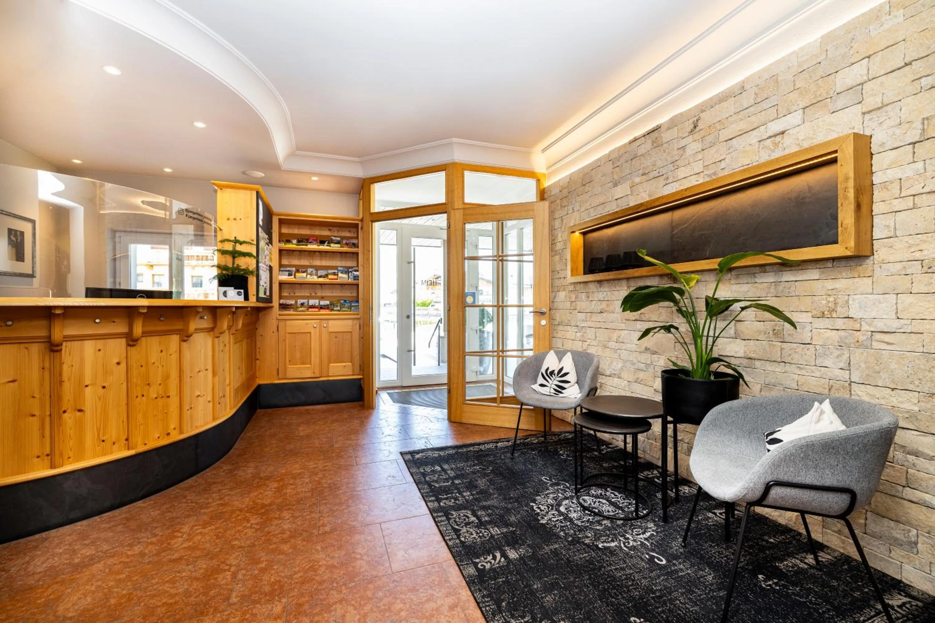 Lobby or reception in Aparthotel Jägerheim