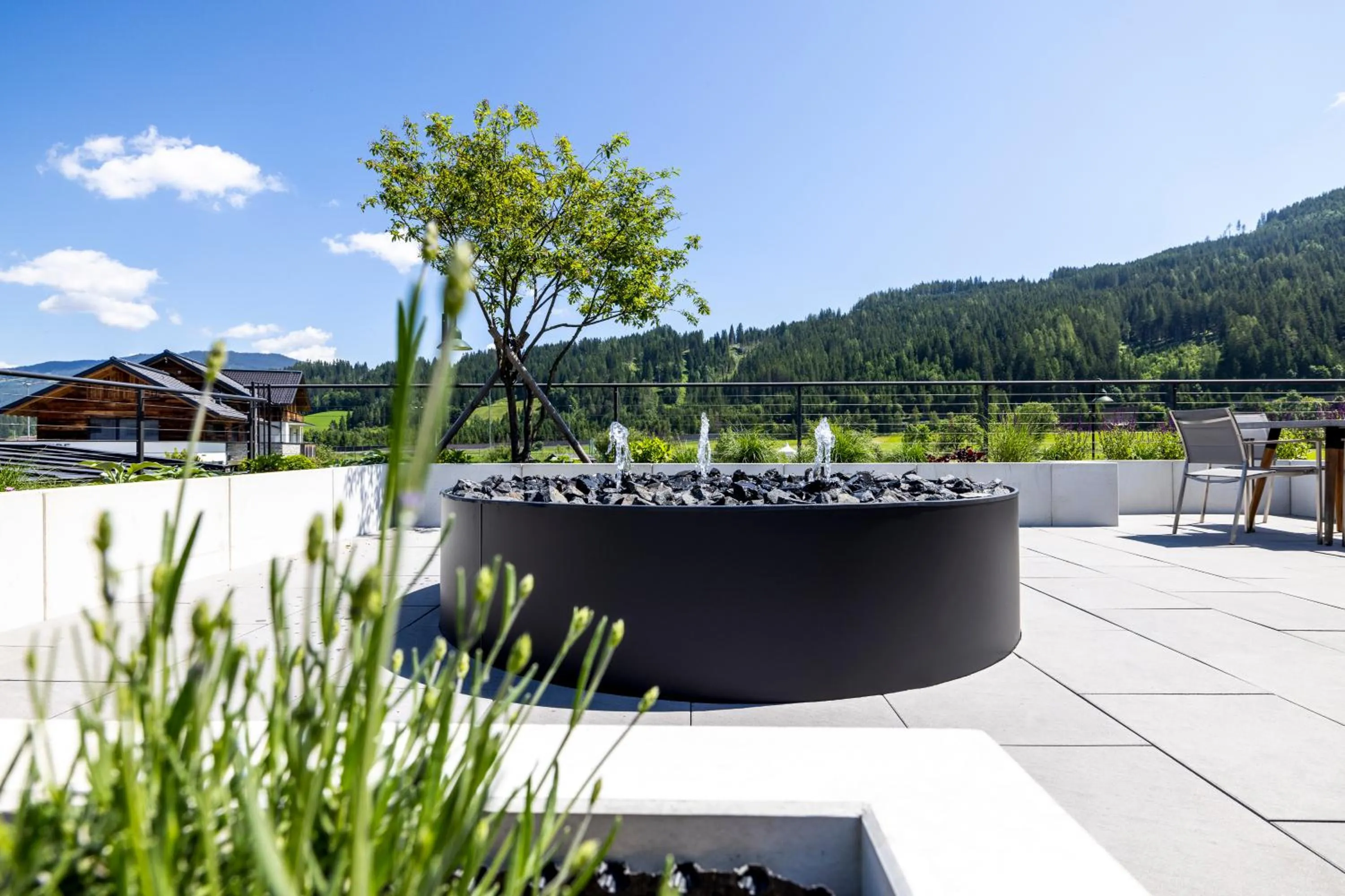 Garden in Aparthotel Jägerheim