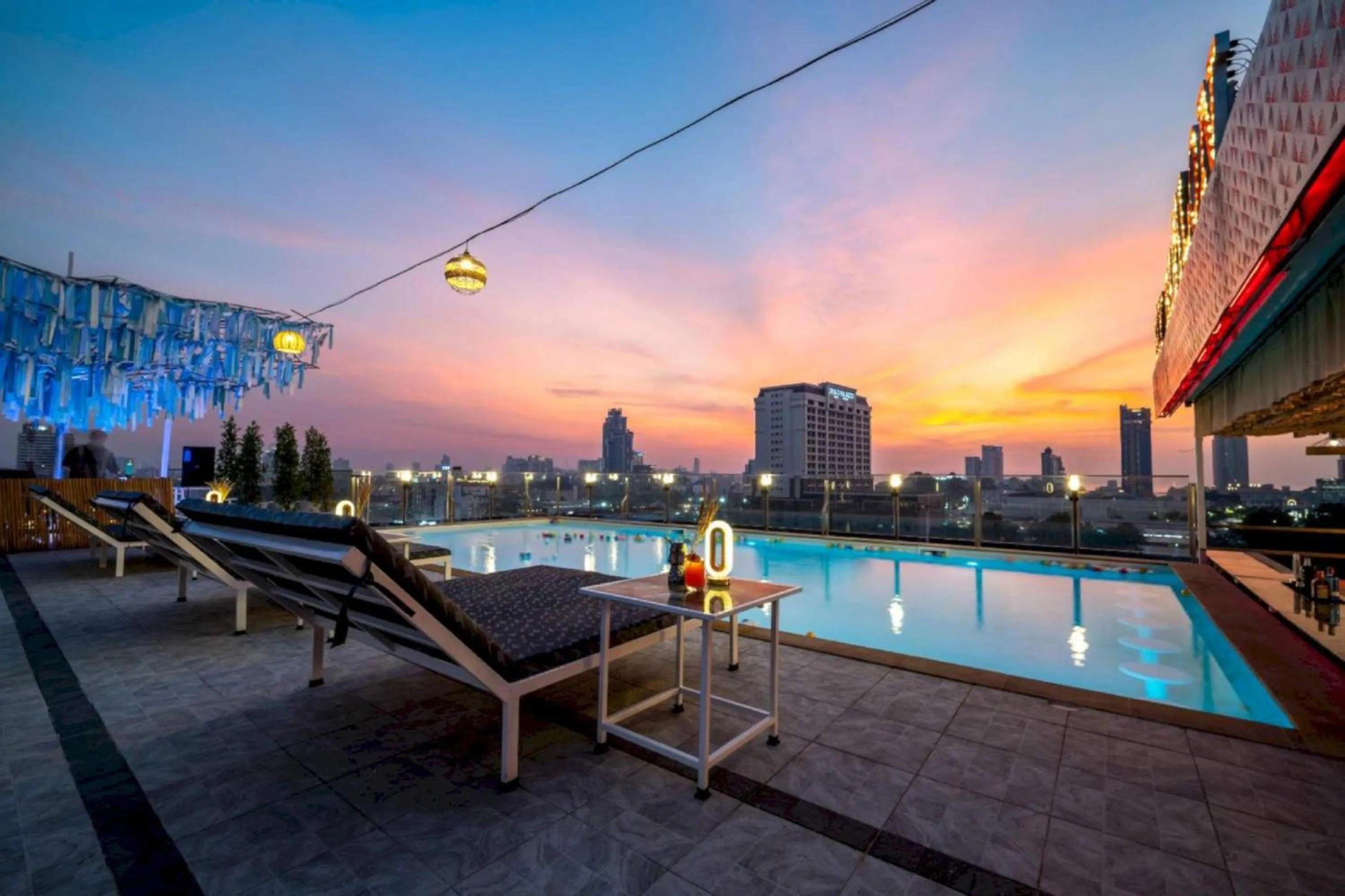 Swimming pool in Sunday JA Plus Hotel