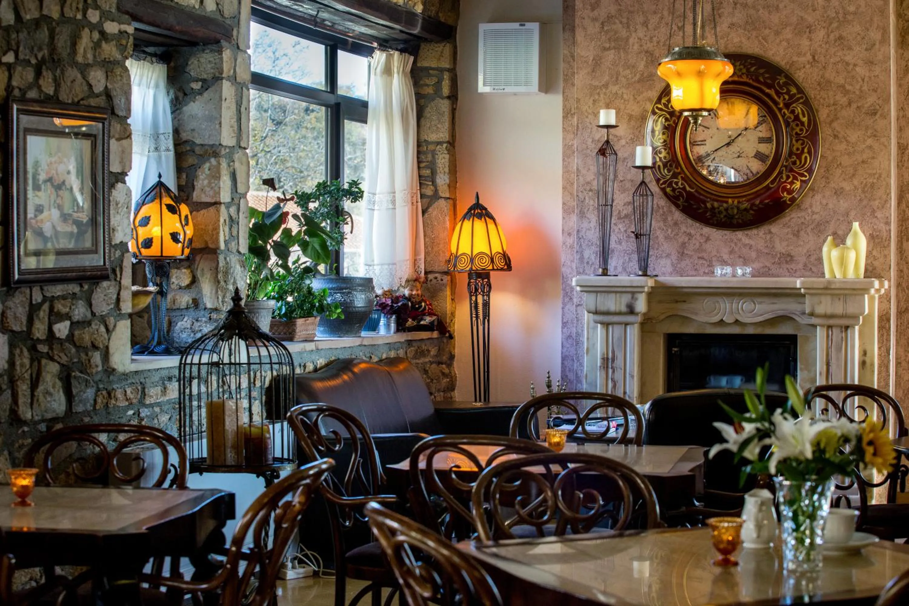 Decorative detail in Atrion Highland Hotel