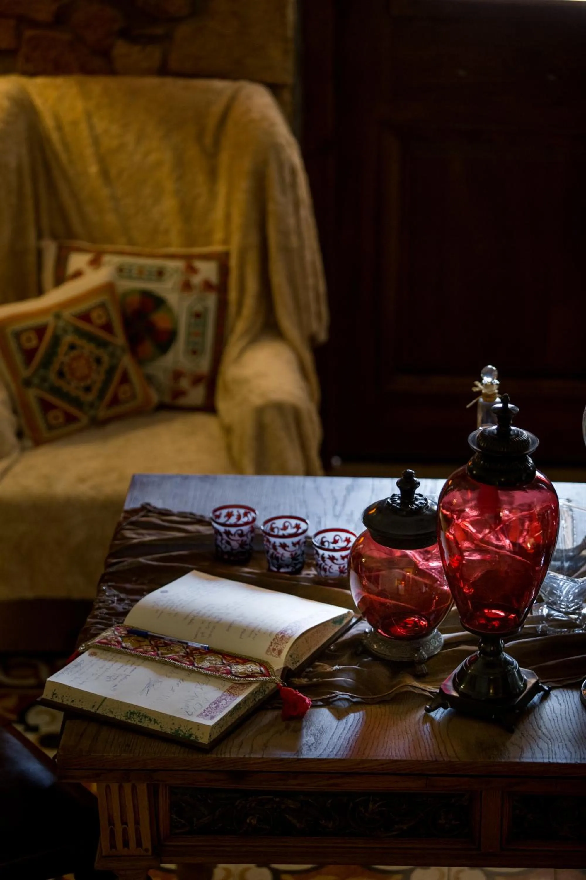 Decorative detail in Atrion Highland Hotel