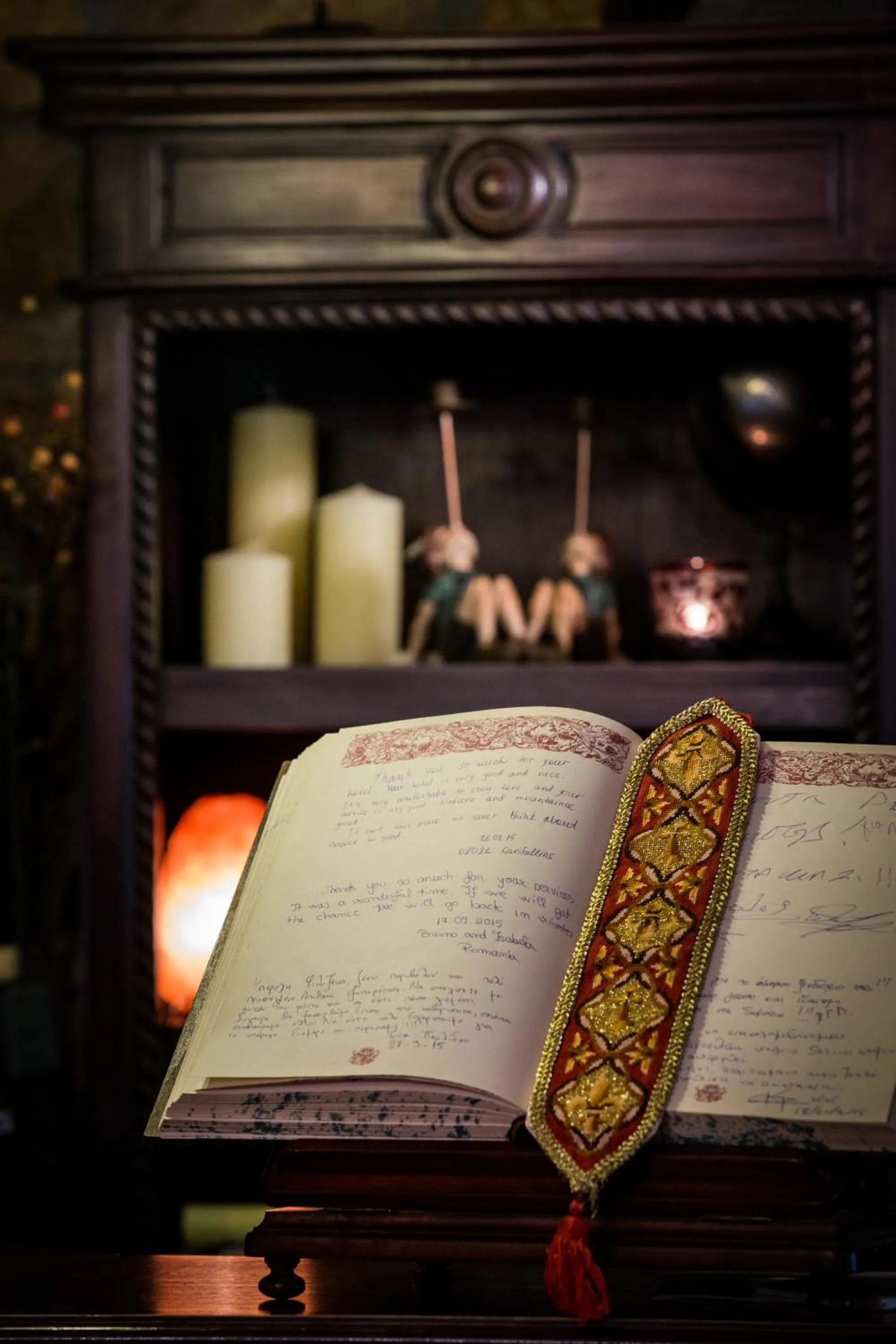 Decorative detail in Atrion Highland Hotel