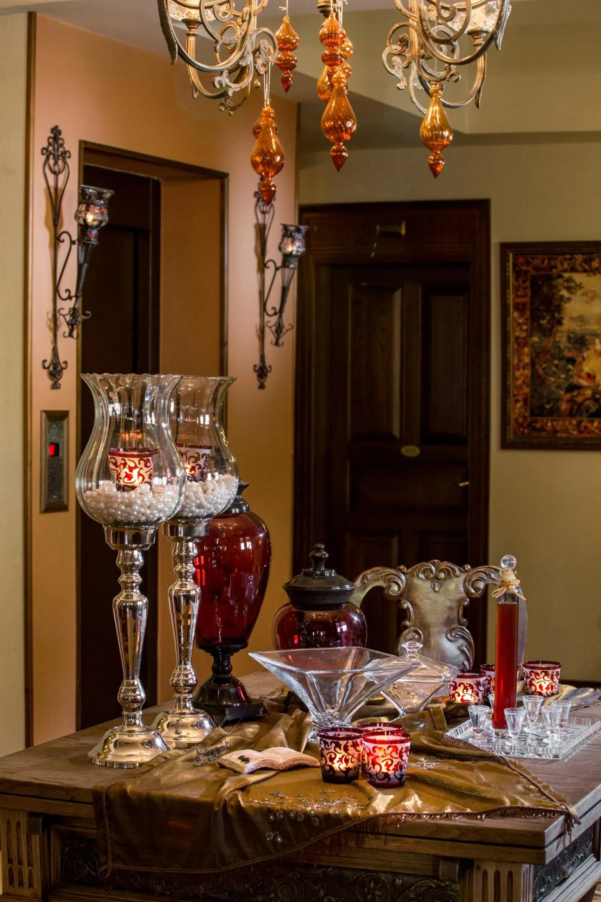 Decorative detail in Atrion Highland Hotel