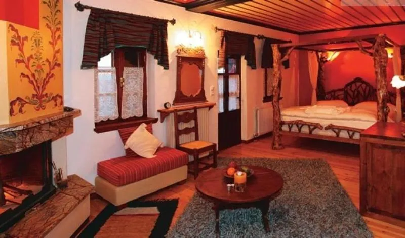 Photo of the whole room, Bed in Kalliopi