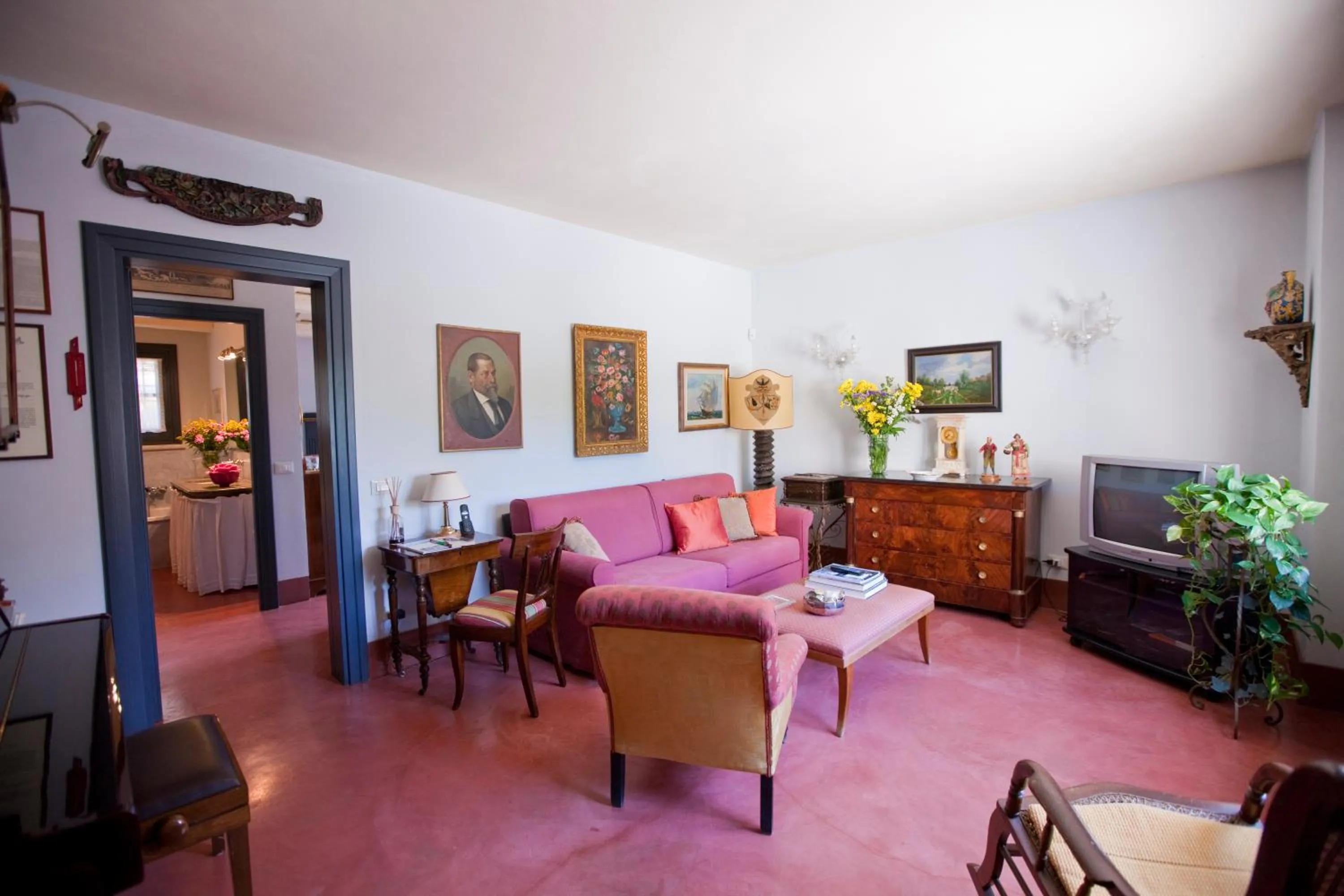 Living room in Baglio Sant'Andrea