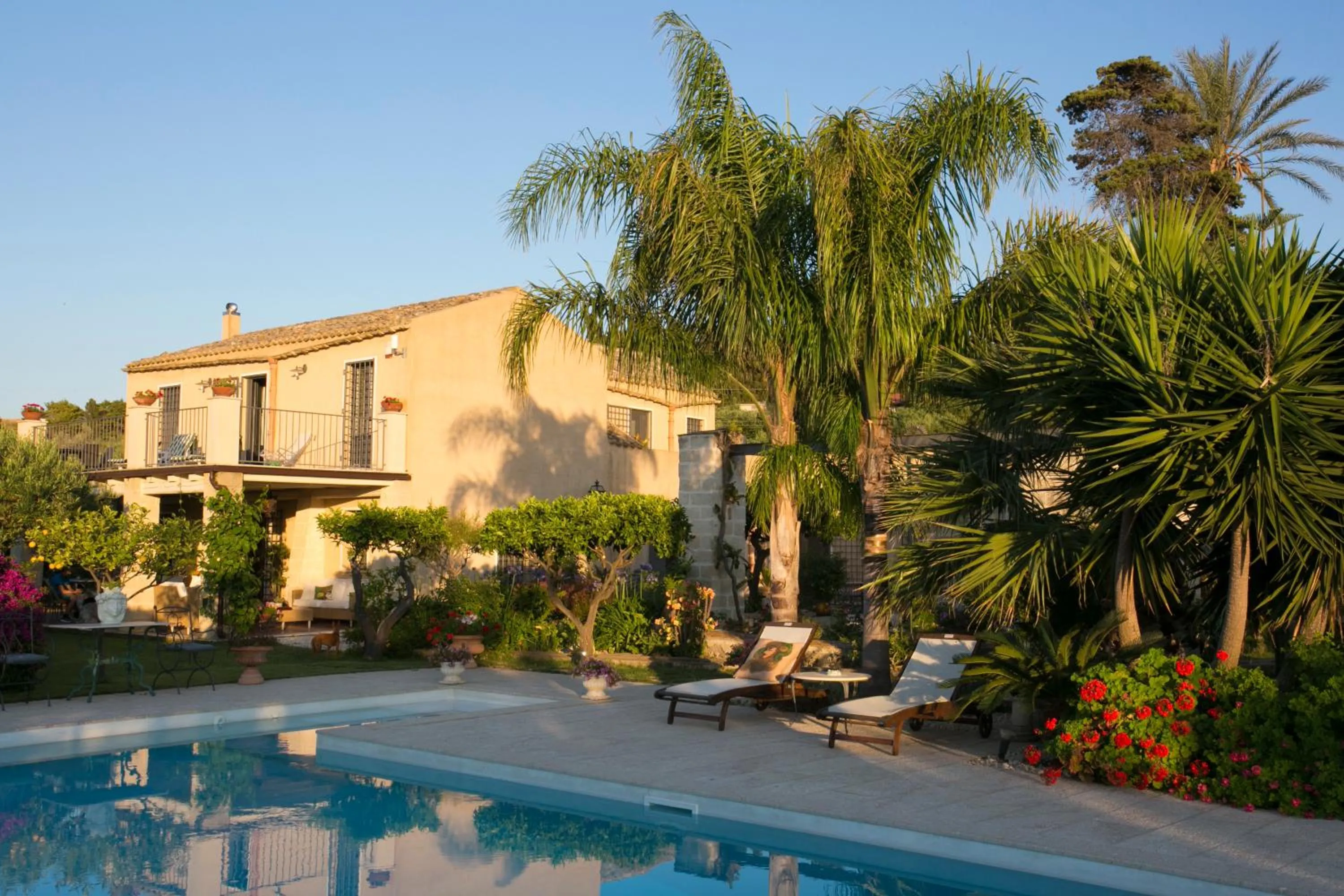 Swimming pool in Baglio Sant'Andrea