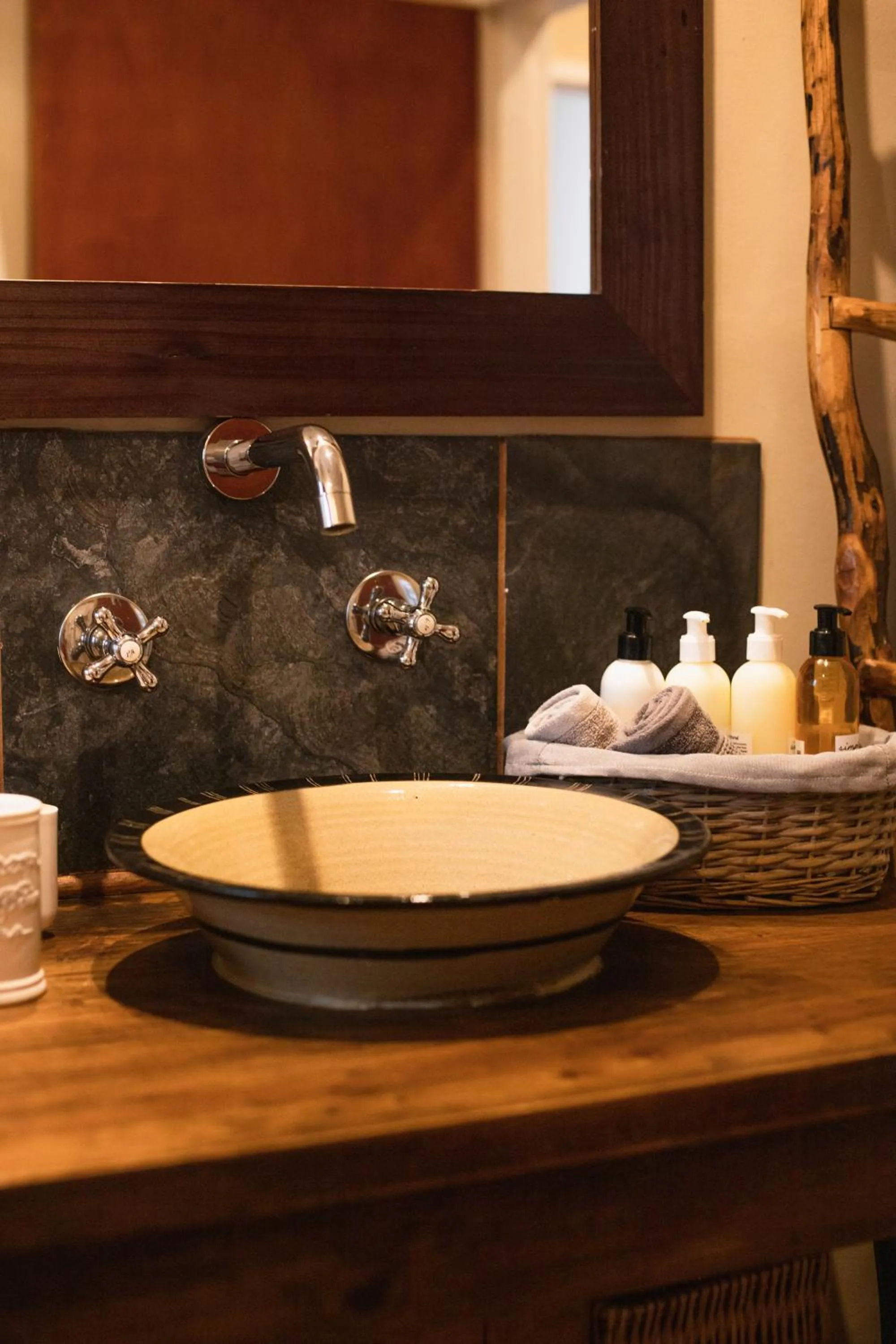 Bathroom in Khashamongo B & B