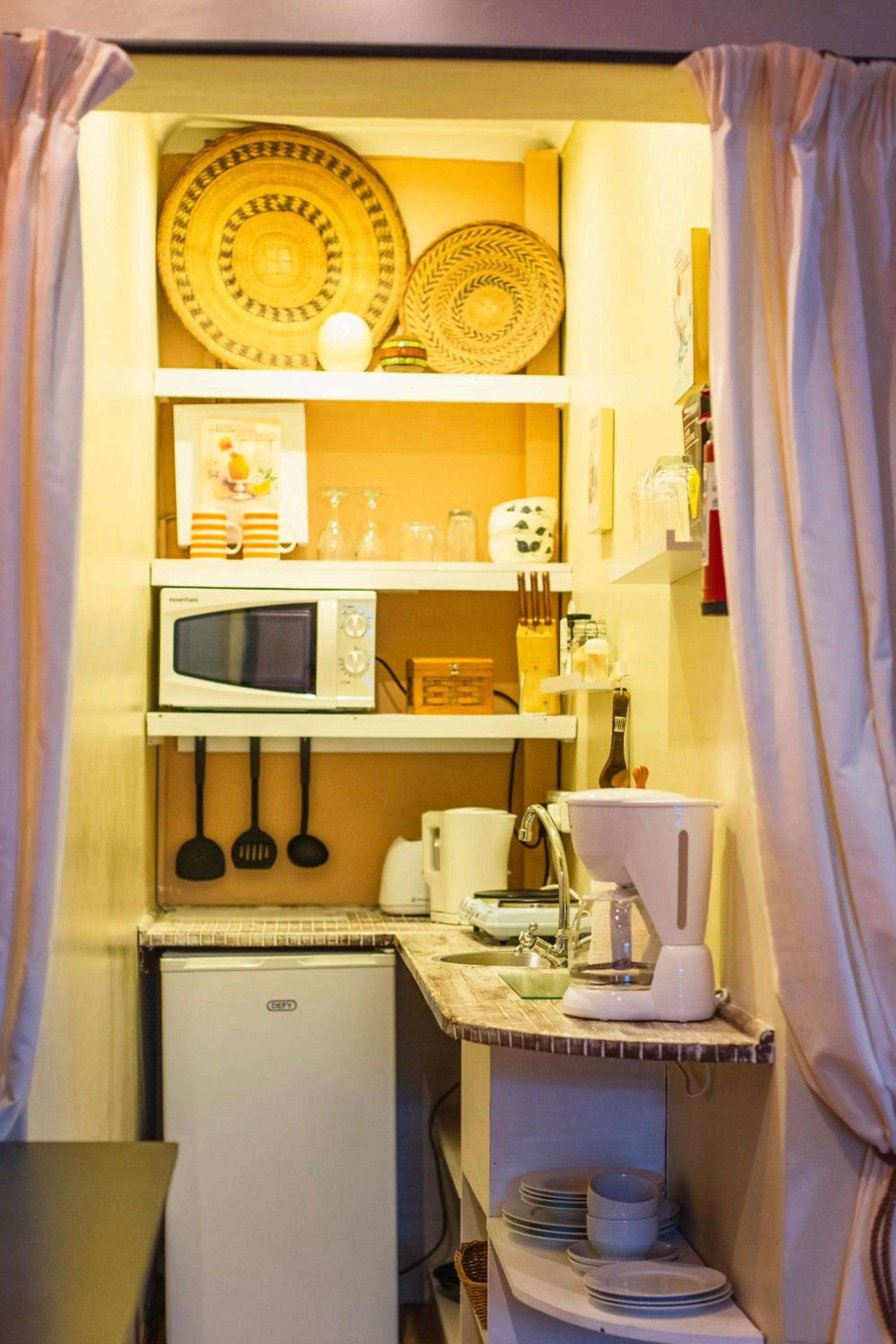 Kitchen or kitchenette in Khashamongo B & B