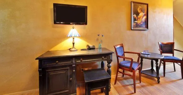 Seating area in Hotel Horní Dvůr