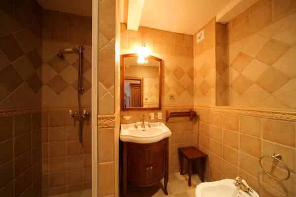 Bathroom in Hotel Horní Dvůr