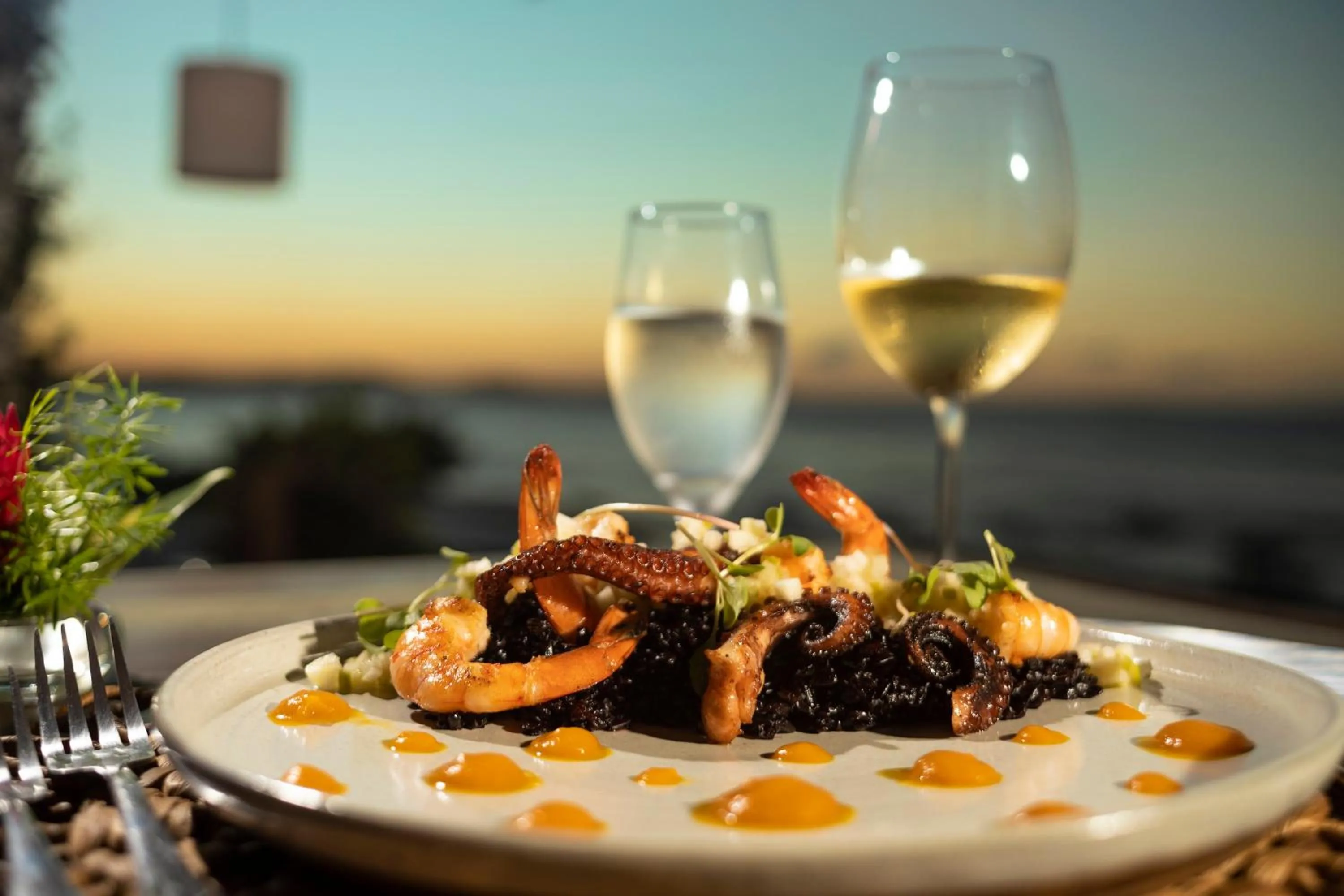 Food and drinks in Boutique Hotel Marlin's