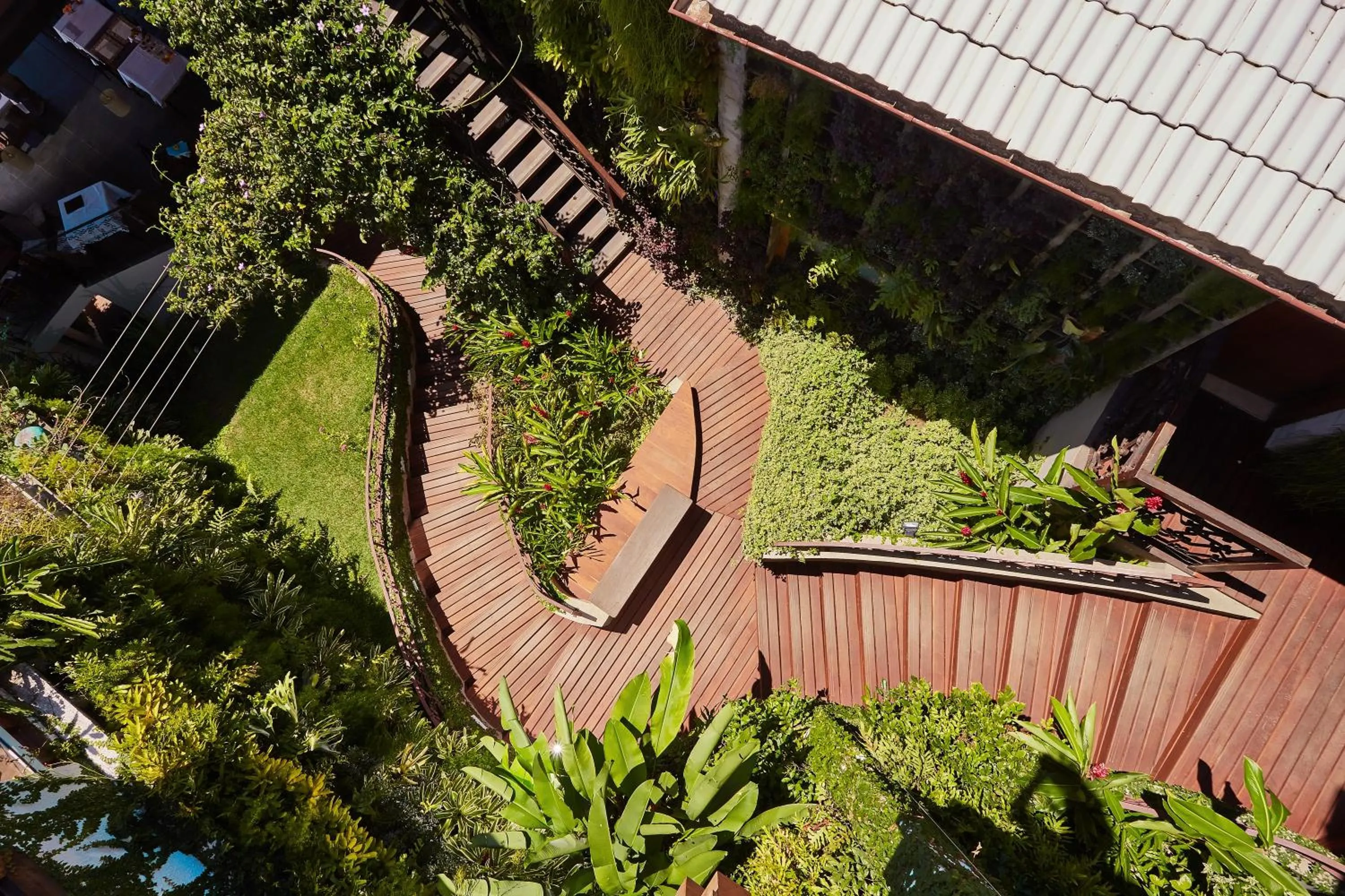 Garden view in Boutique Hotel Marlin's