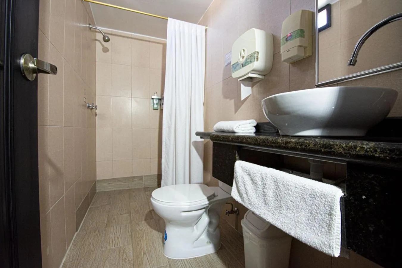 Bathroom in Hotel Plaza Victoria