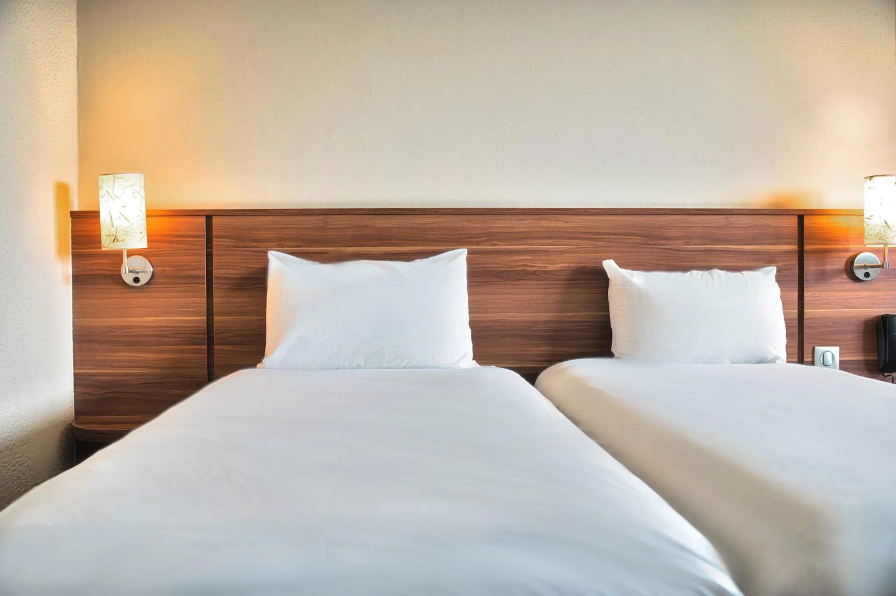 Bed in Kyriad Prestige Mulhouse - Basel