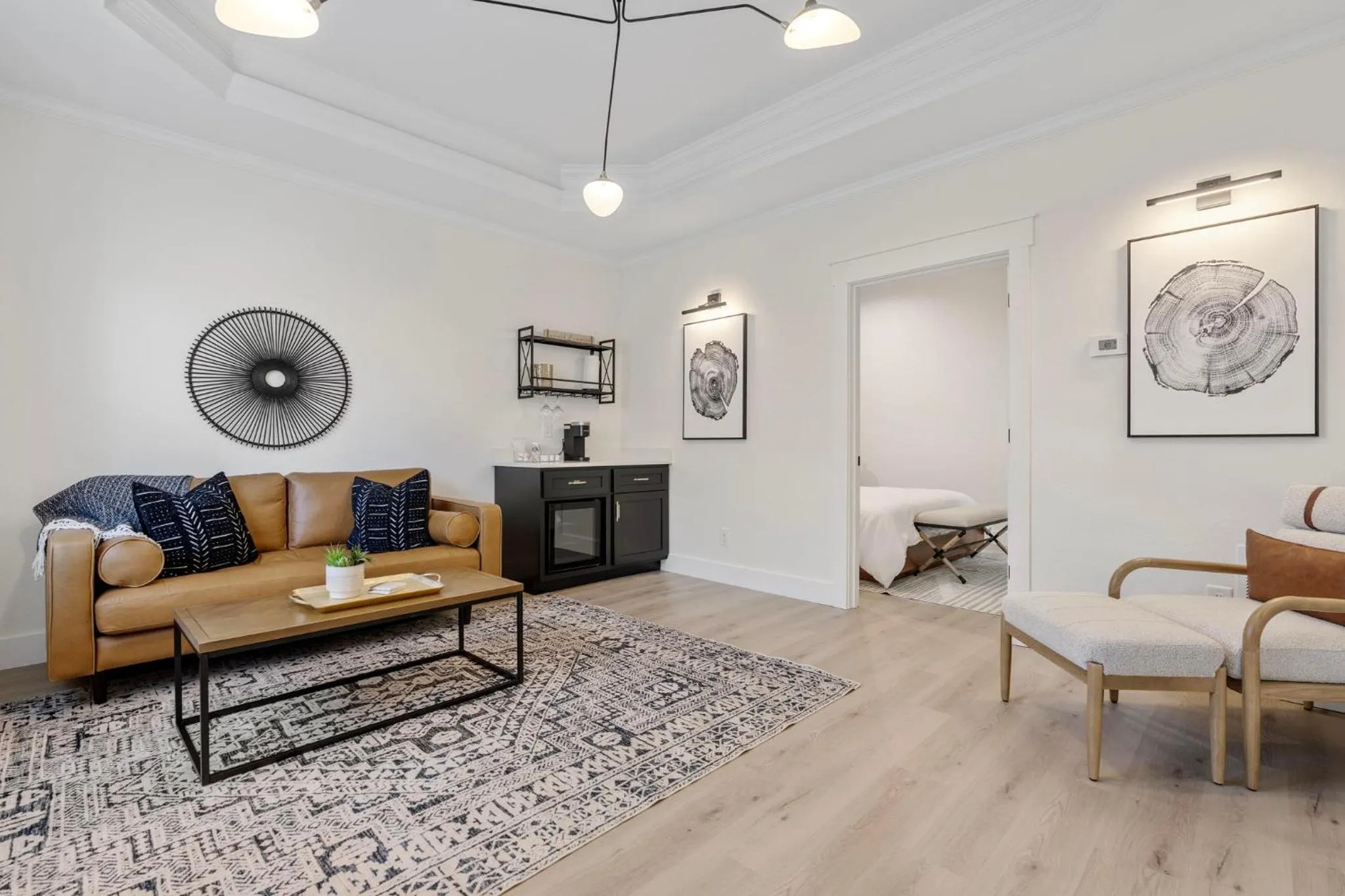 Living room in 27 on Park Boutique Hotel & Venue