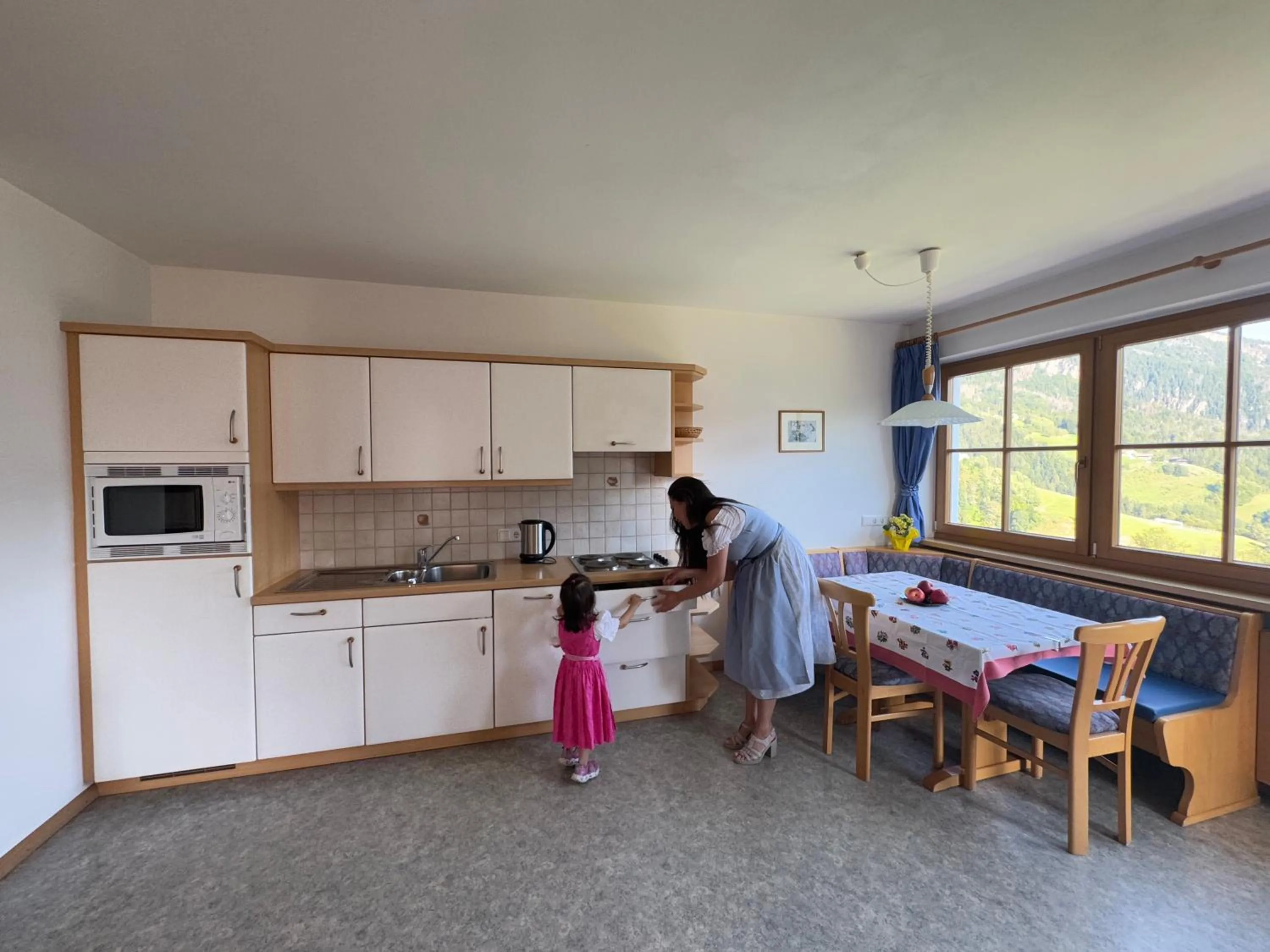 Kitchen or kitchenette in Nature Residence Telfnerhof