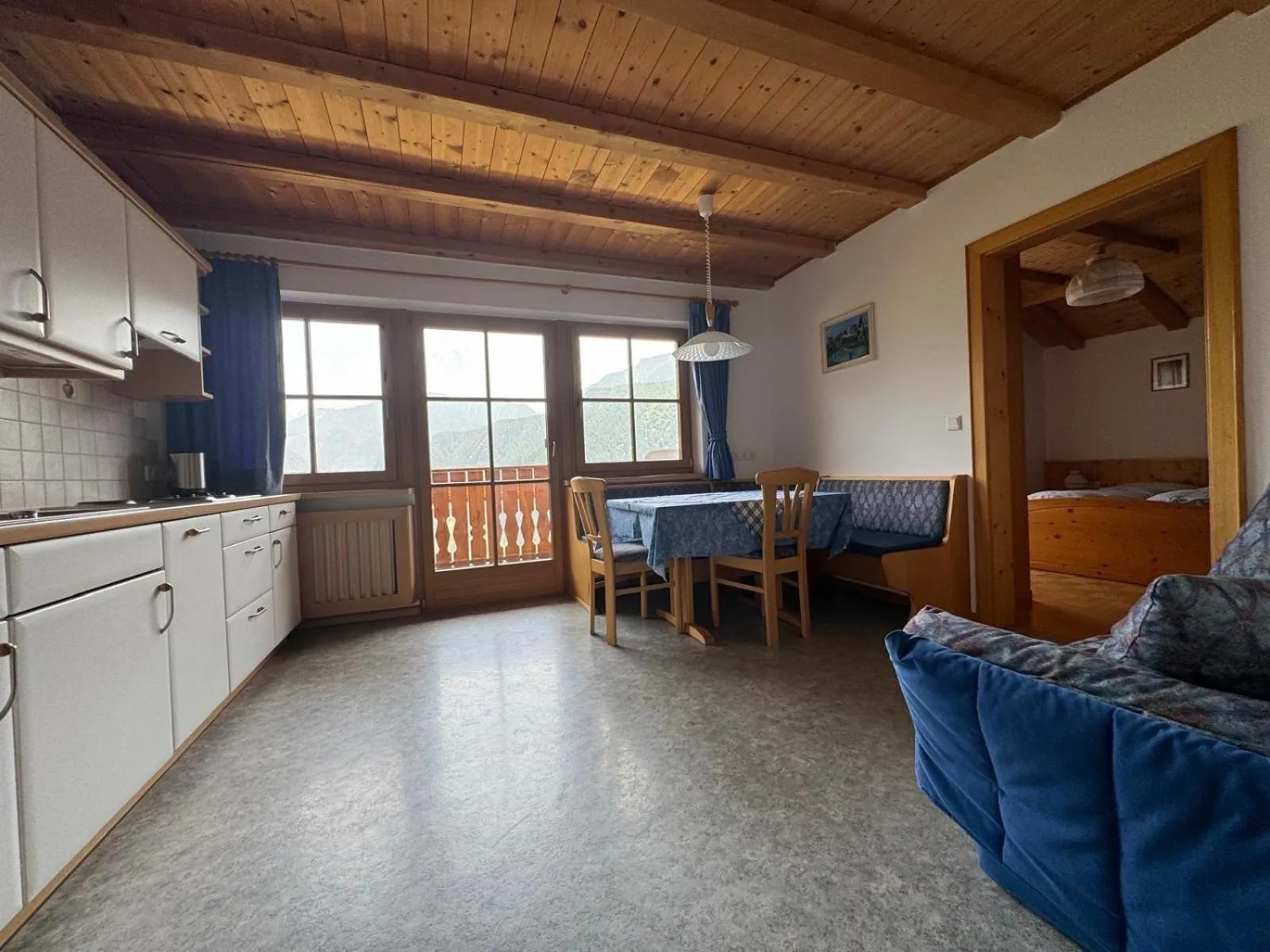 Kitchen or kitchenette in Nature Residence Telfnerhof