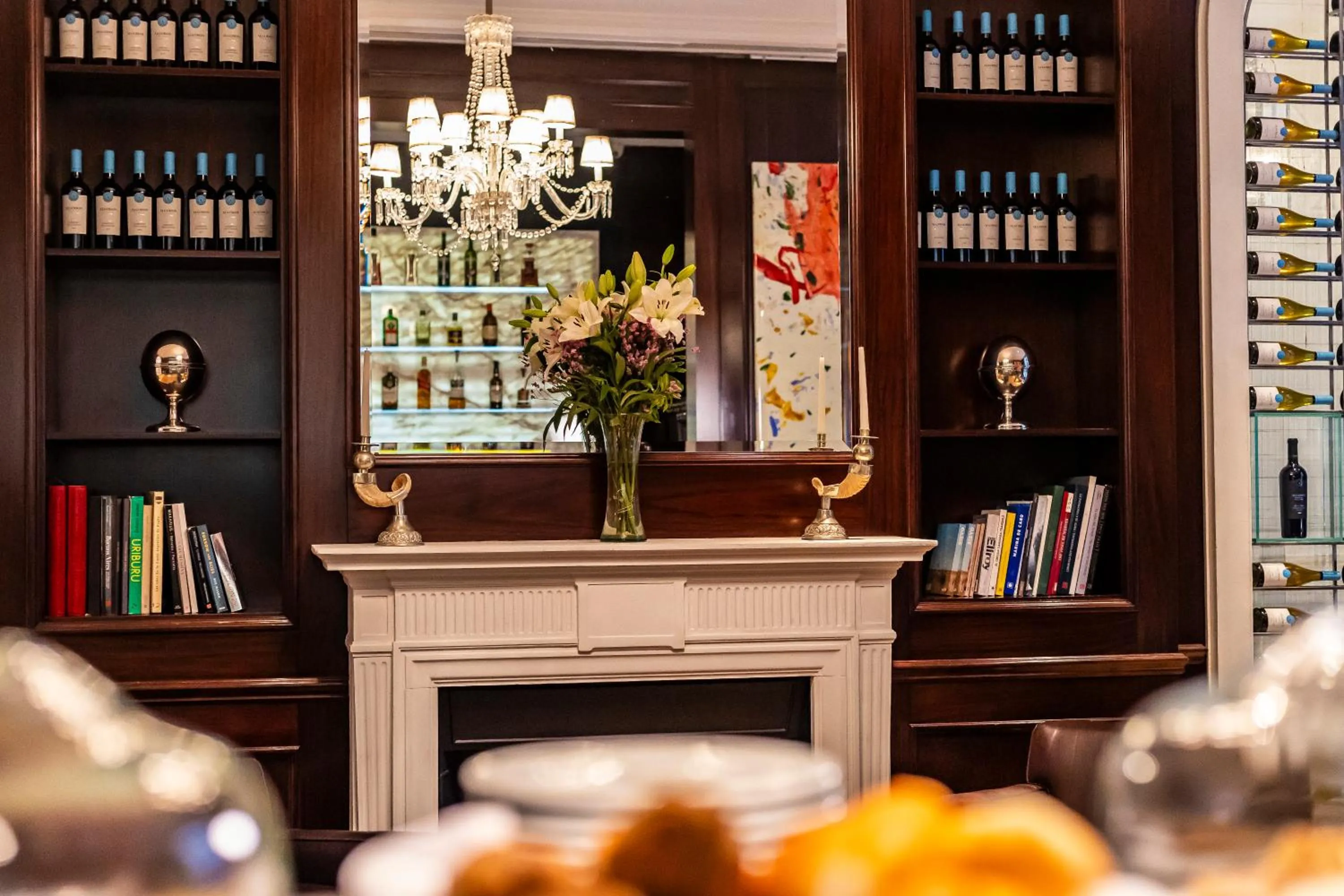 Living room in Algodon Mansion