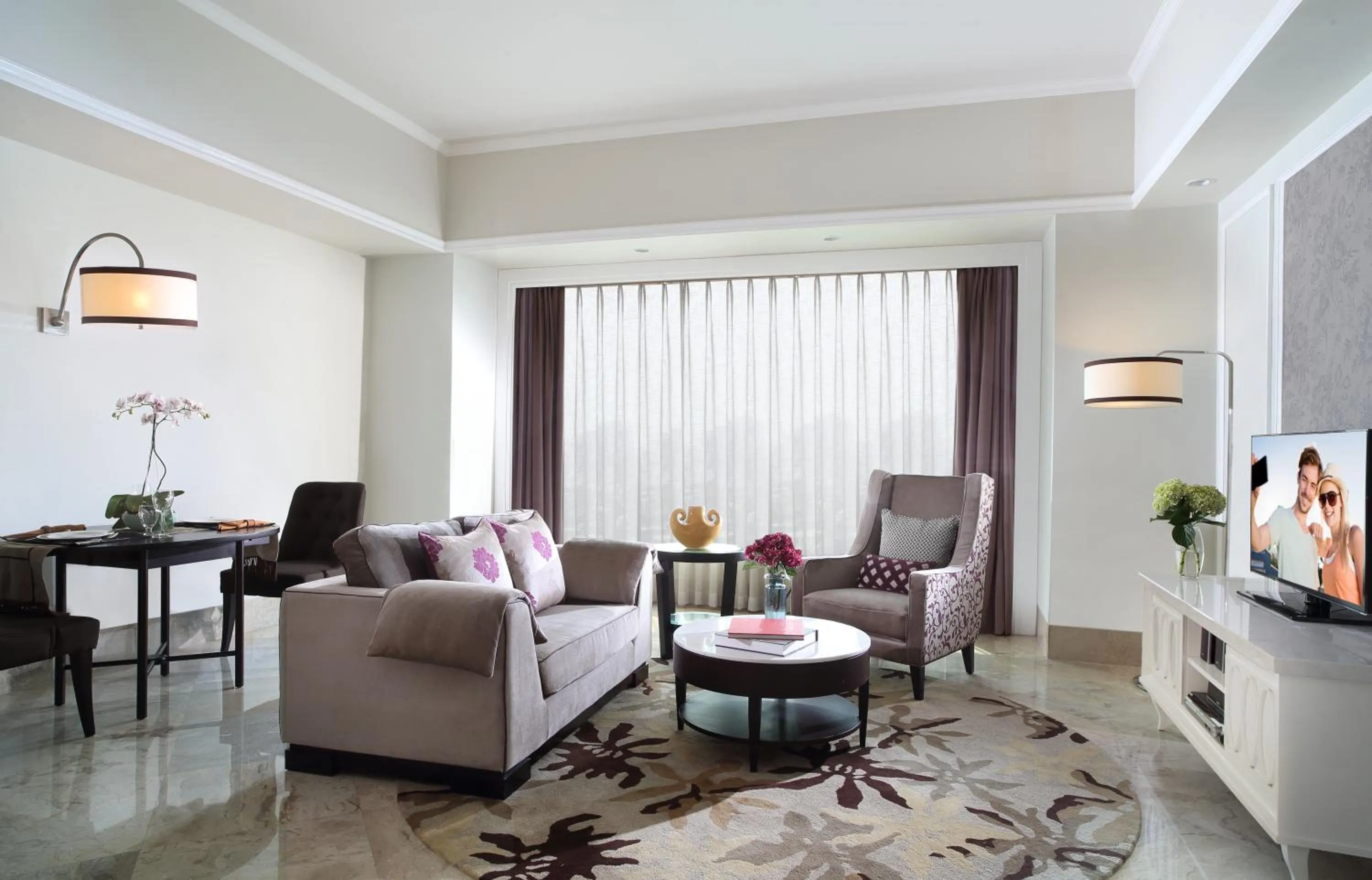 Living room in Ascott Jakarta