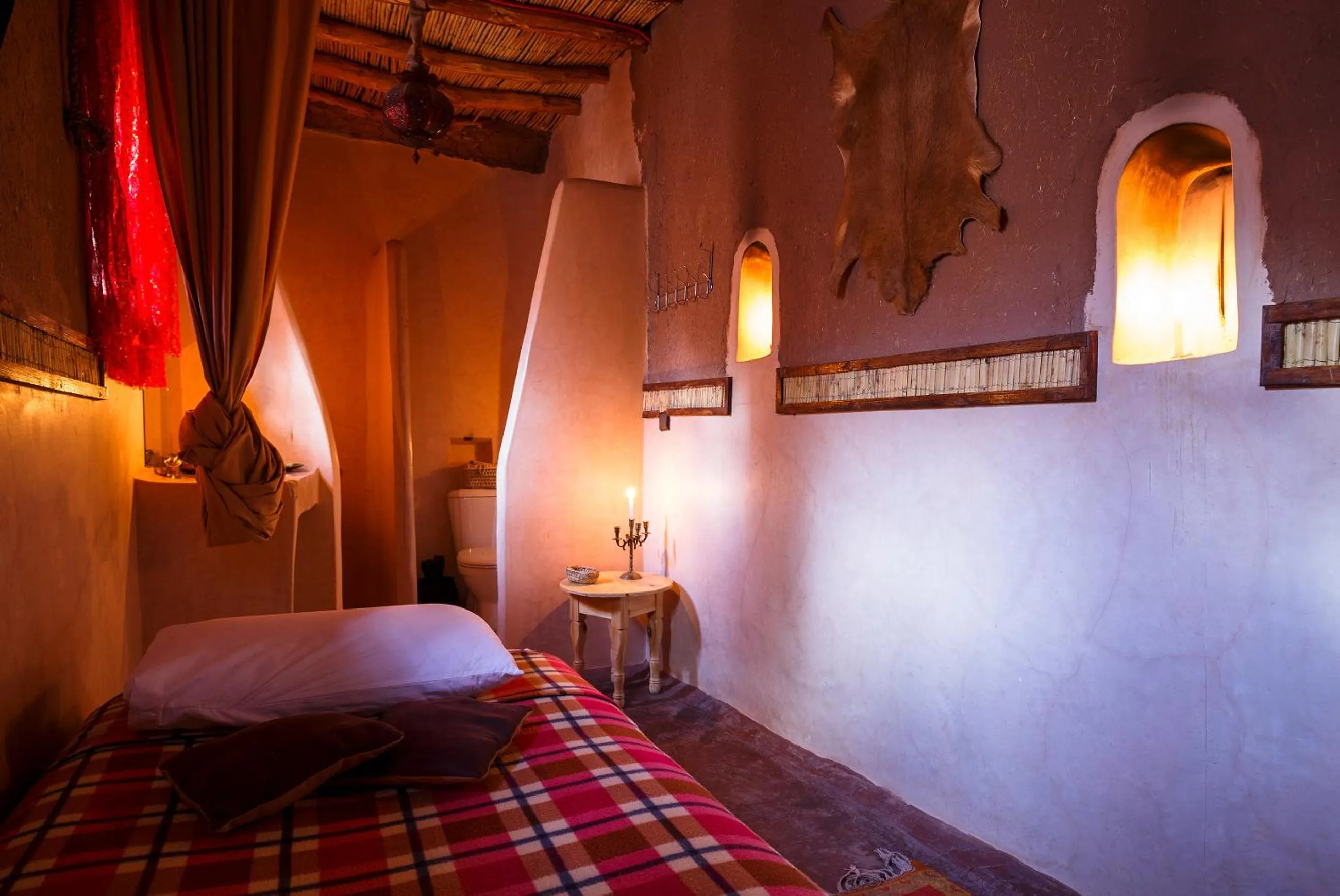 Bedroom, Bed in Kasbah Tebi