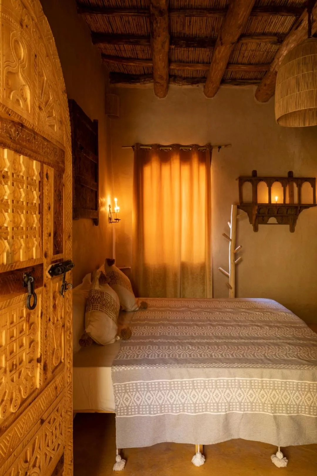 Bed in Kasbah Tebi