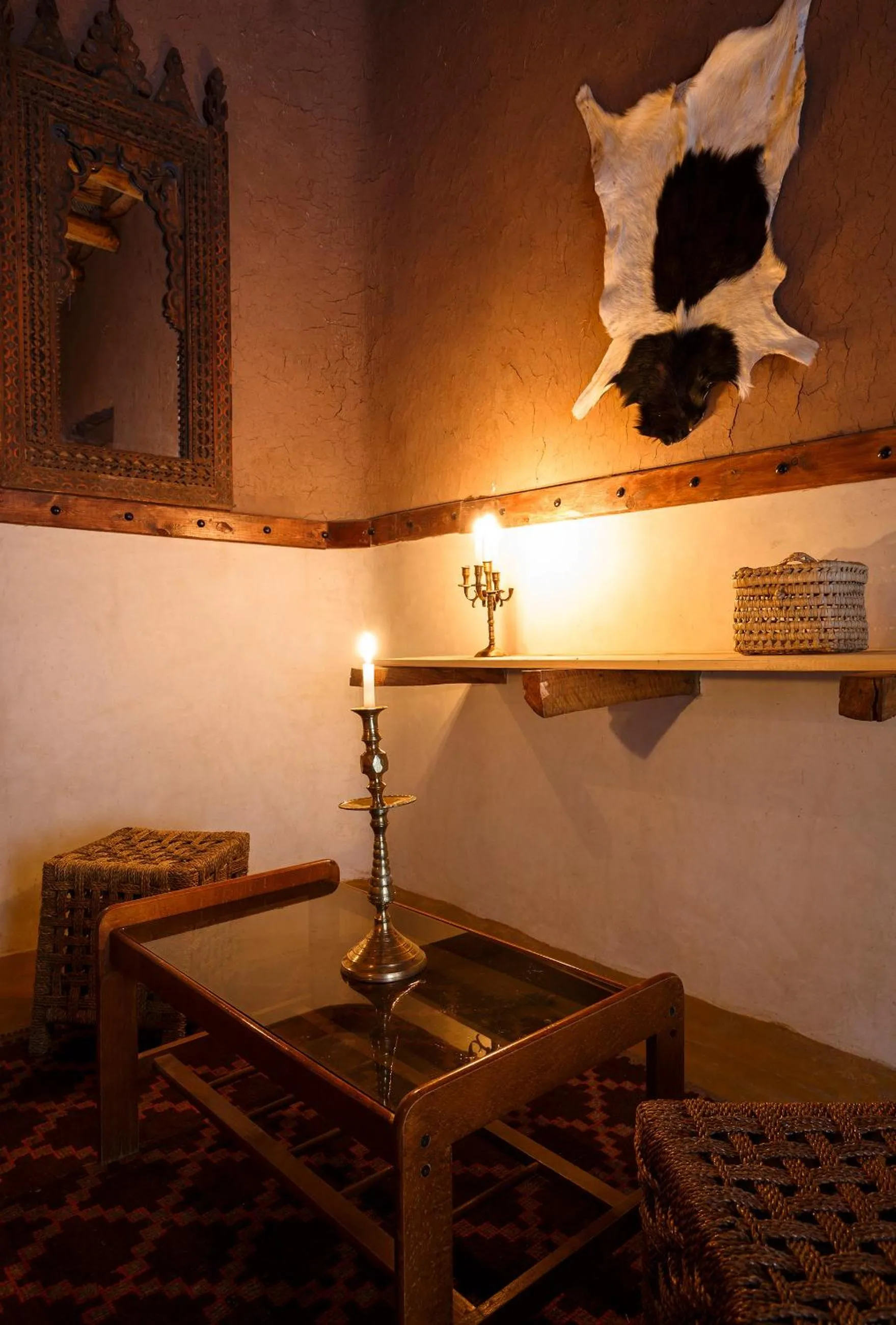 Lounge or bar in Kasbah Tebi