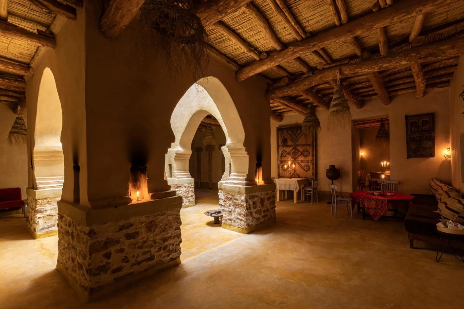 Patio in Kasbah Tebi