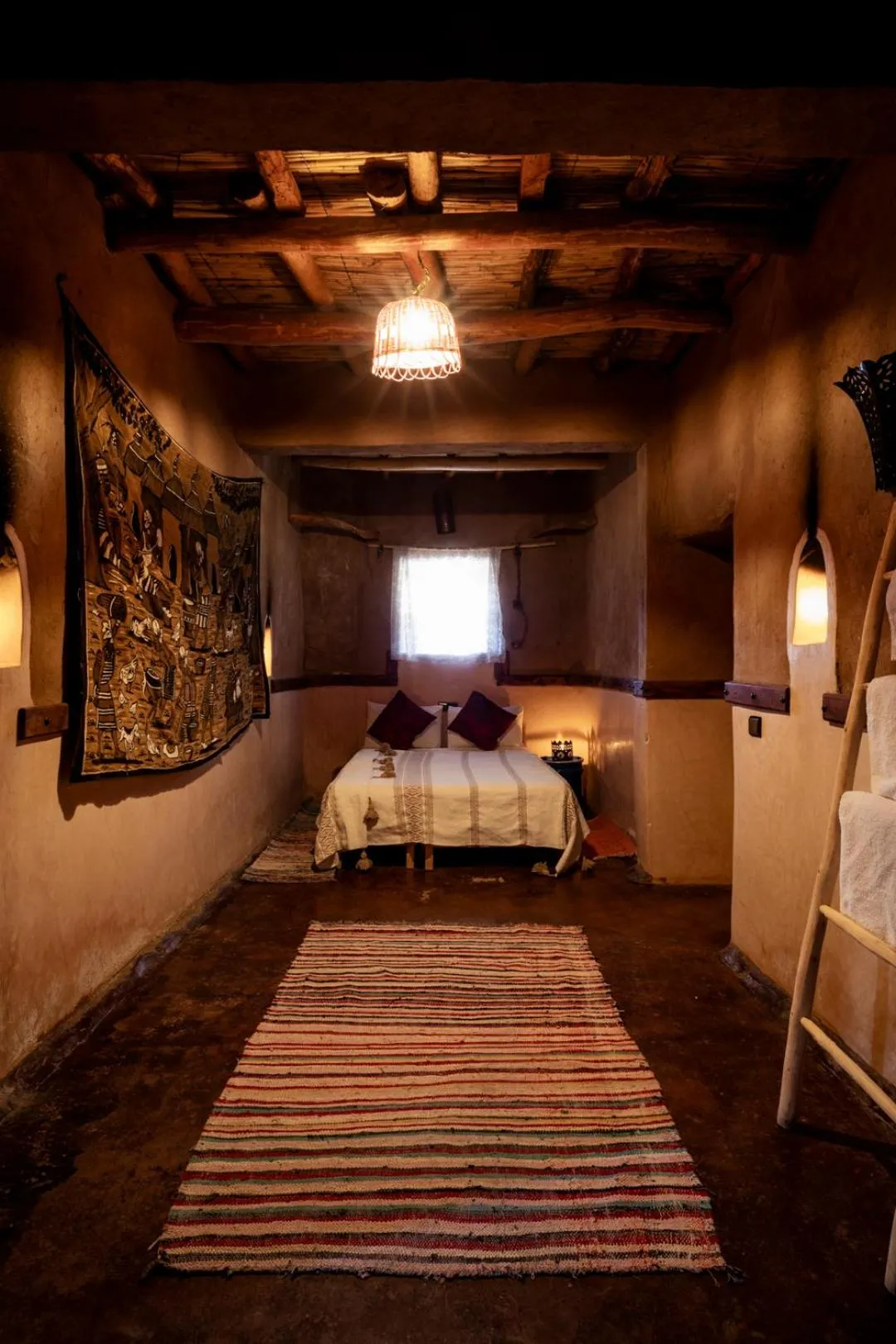 Bed in Kasbah Tebi