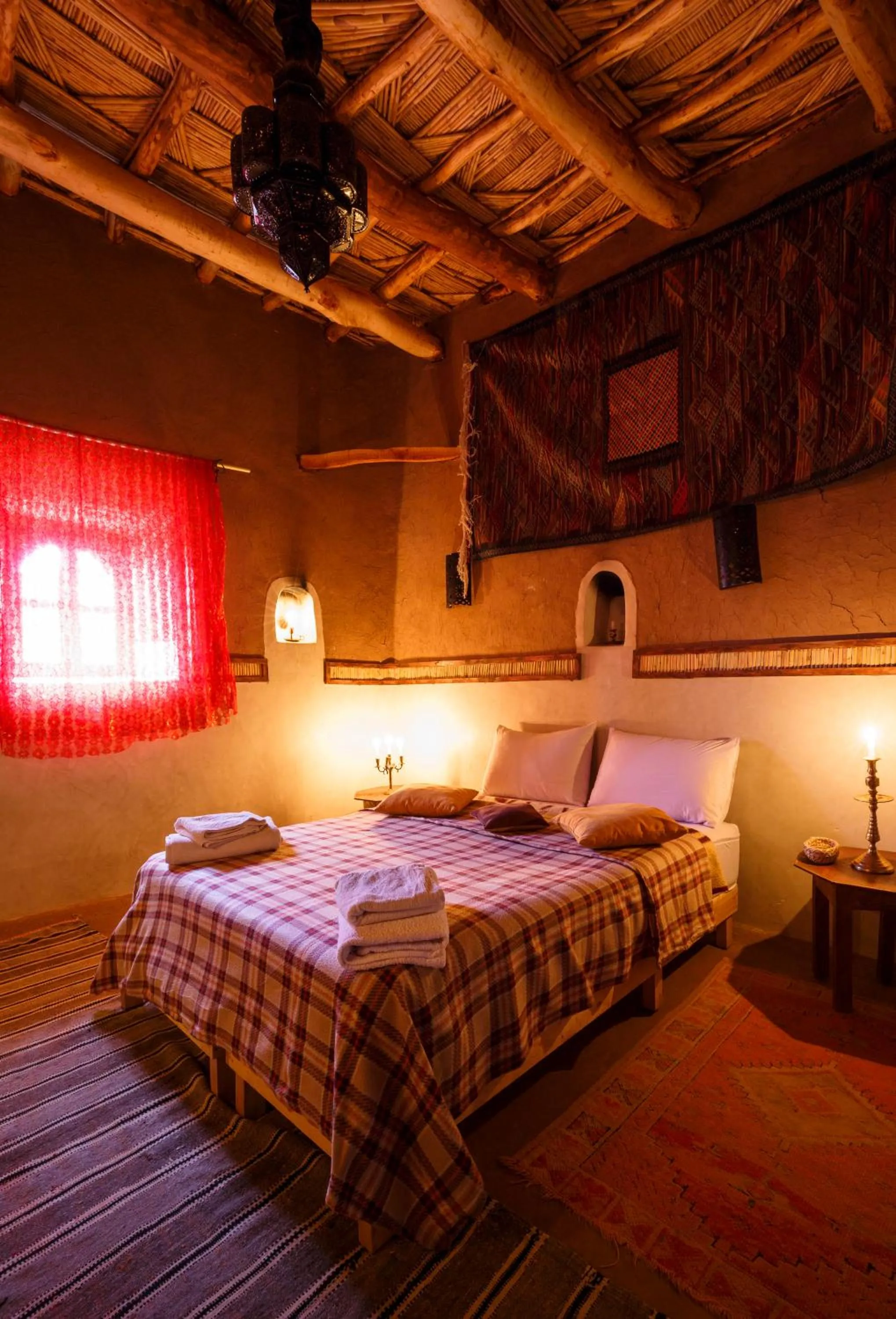 Bed in Kasbah Tebi