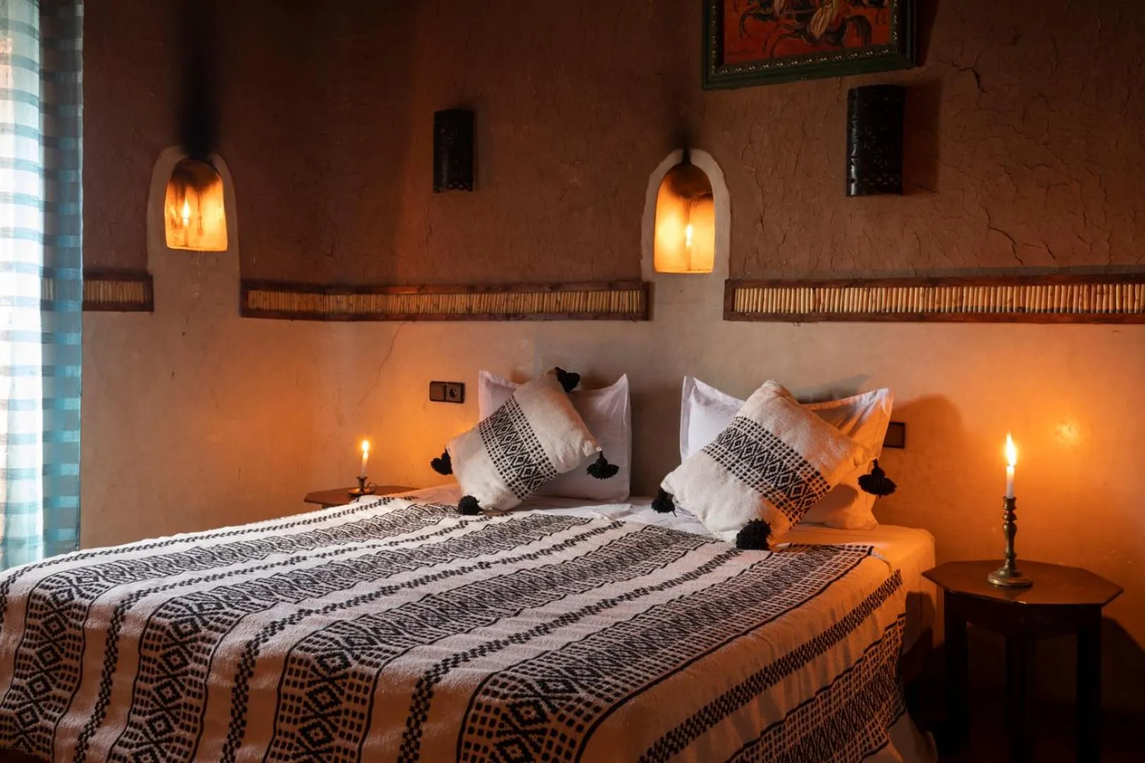 Bed in Kasbah Tebi