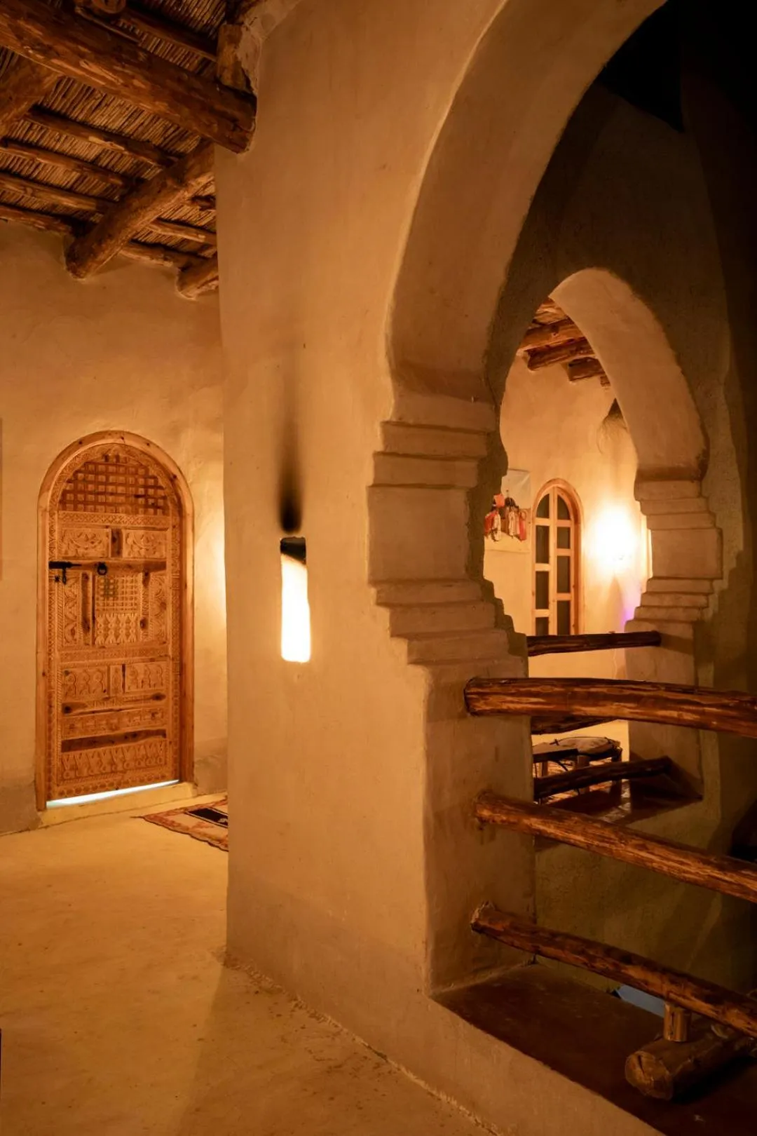 Patio in Kasbah Tebi